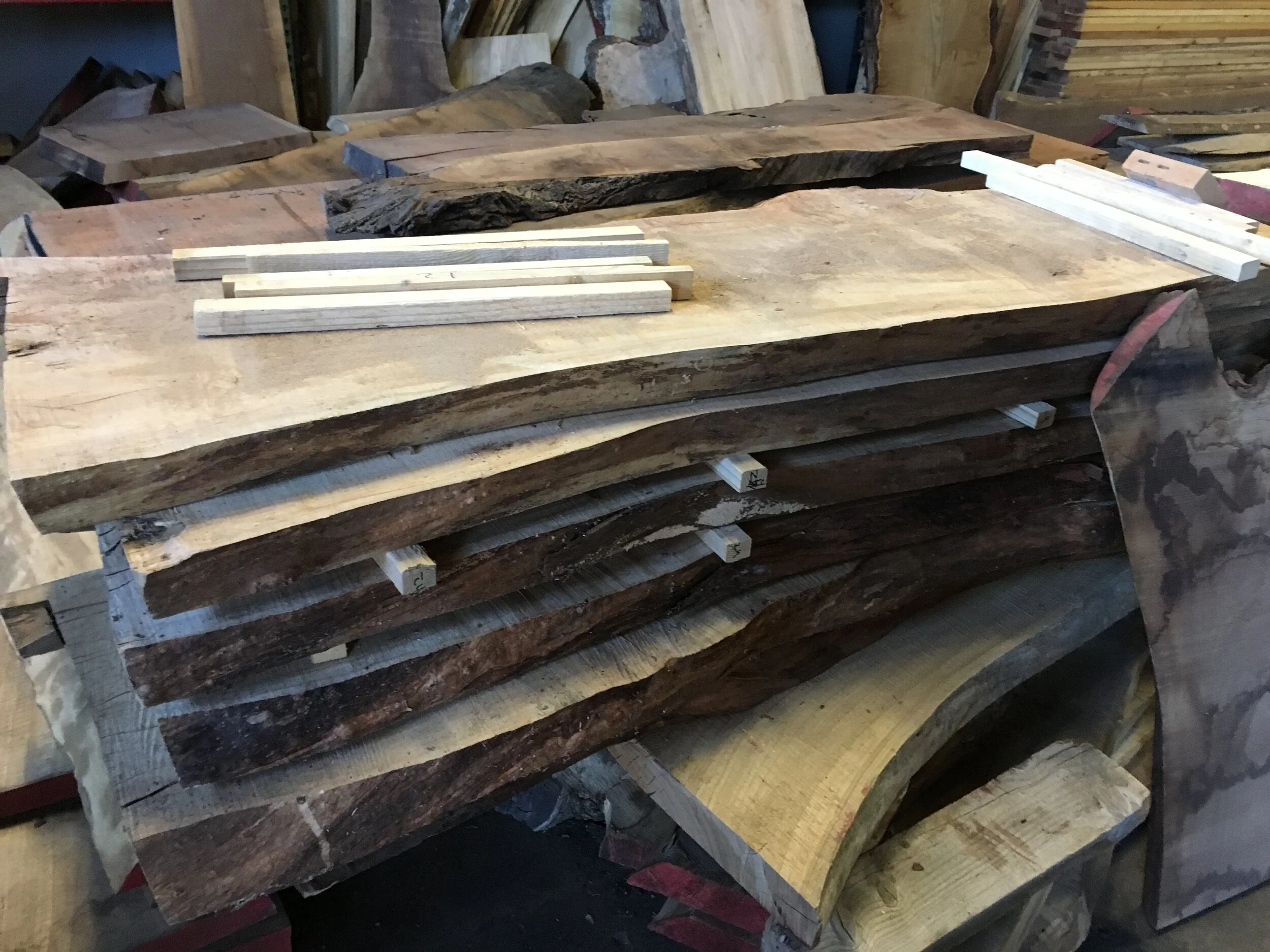 Live Edge Lumber — Tabor Millwork