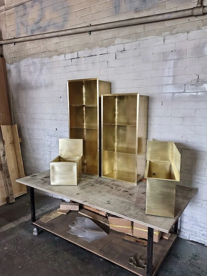 BRASS CABINETRY