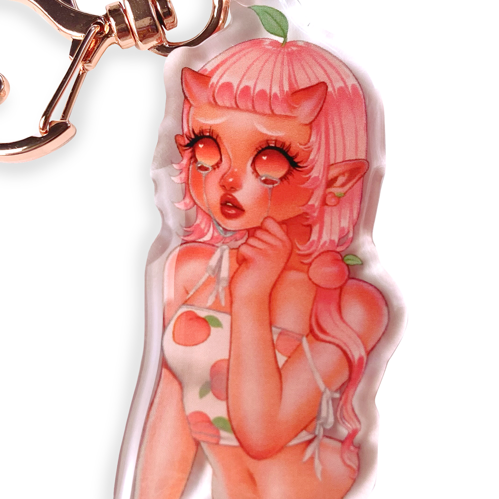 Peach Candy 　BABY BOLAN アクリルキーホルダー４種 Peach Girl keychain — Serendipity Artworks