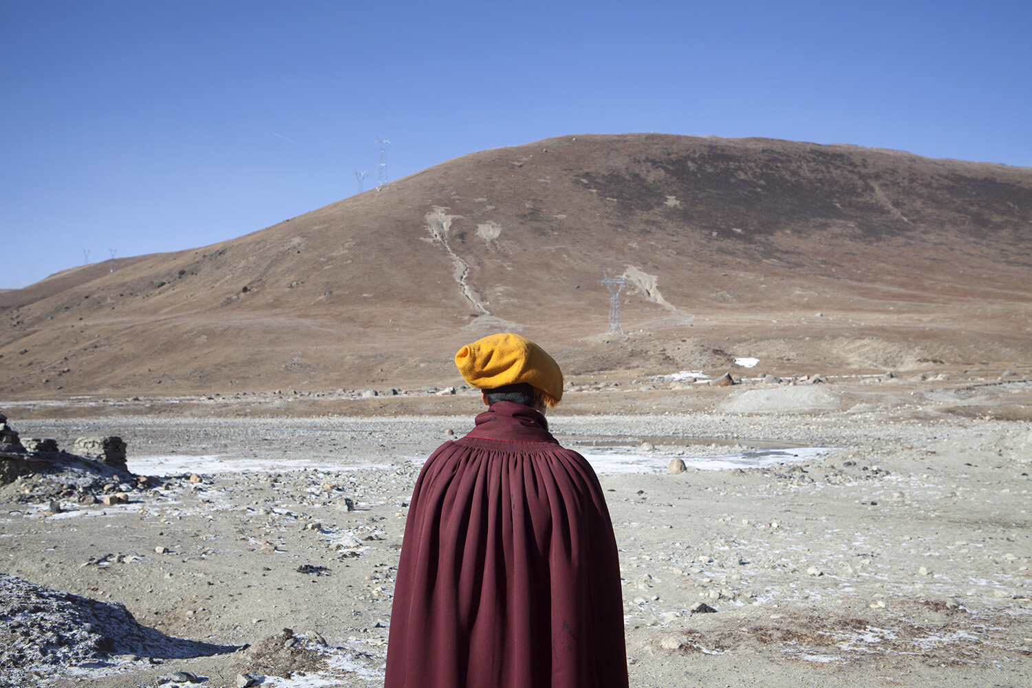  With the nuns in Yarchen Gar for  M le Magazine du Monde  