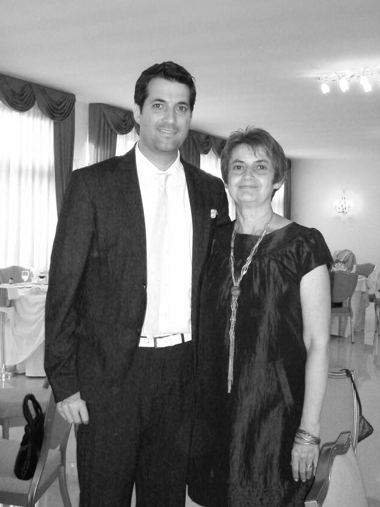 AJ & his mother Mariella