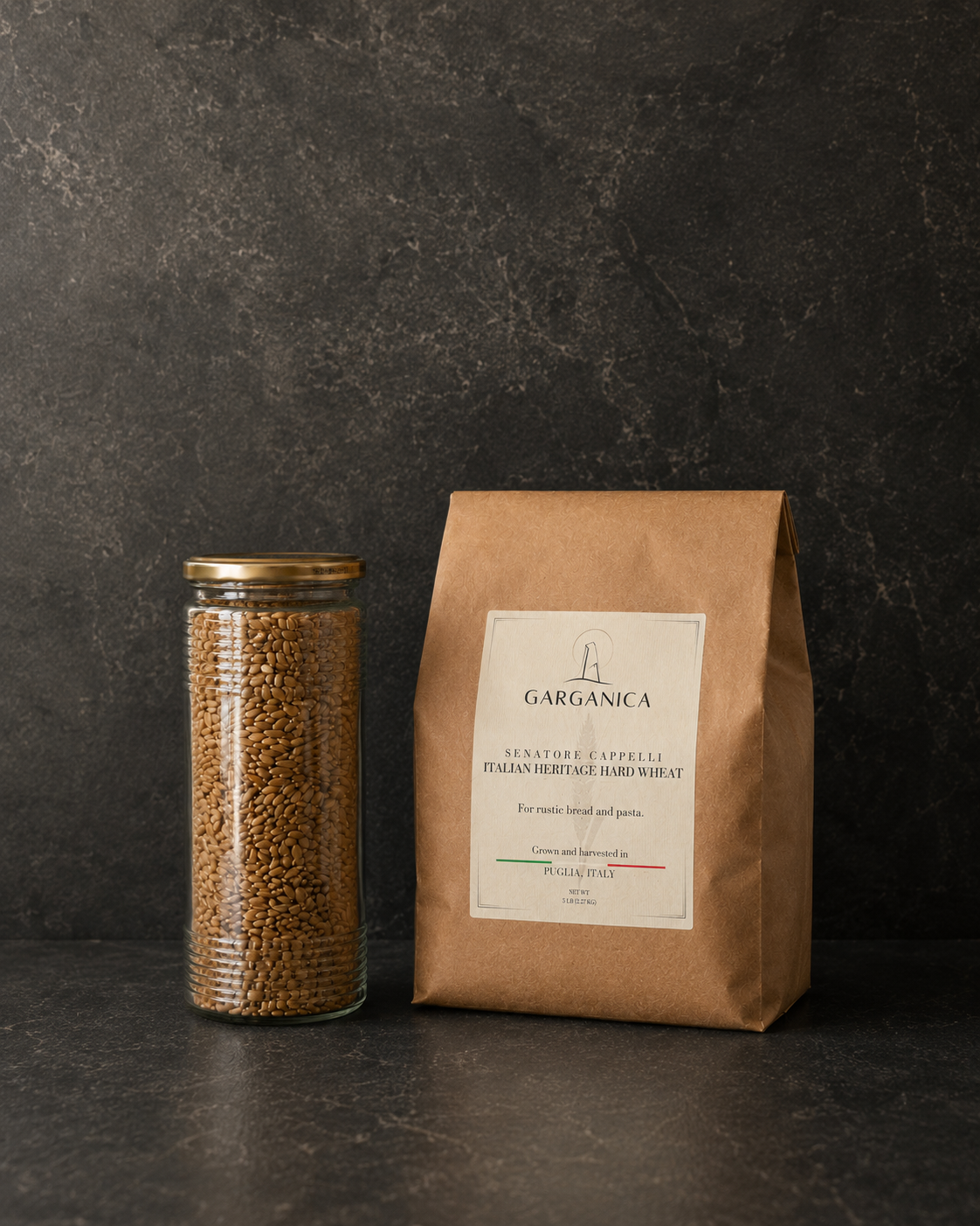 Wheat Berries - Hard Wheat Cappelli Grain (5 LB)