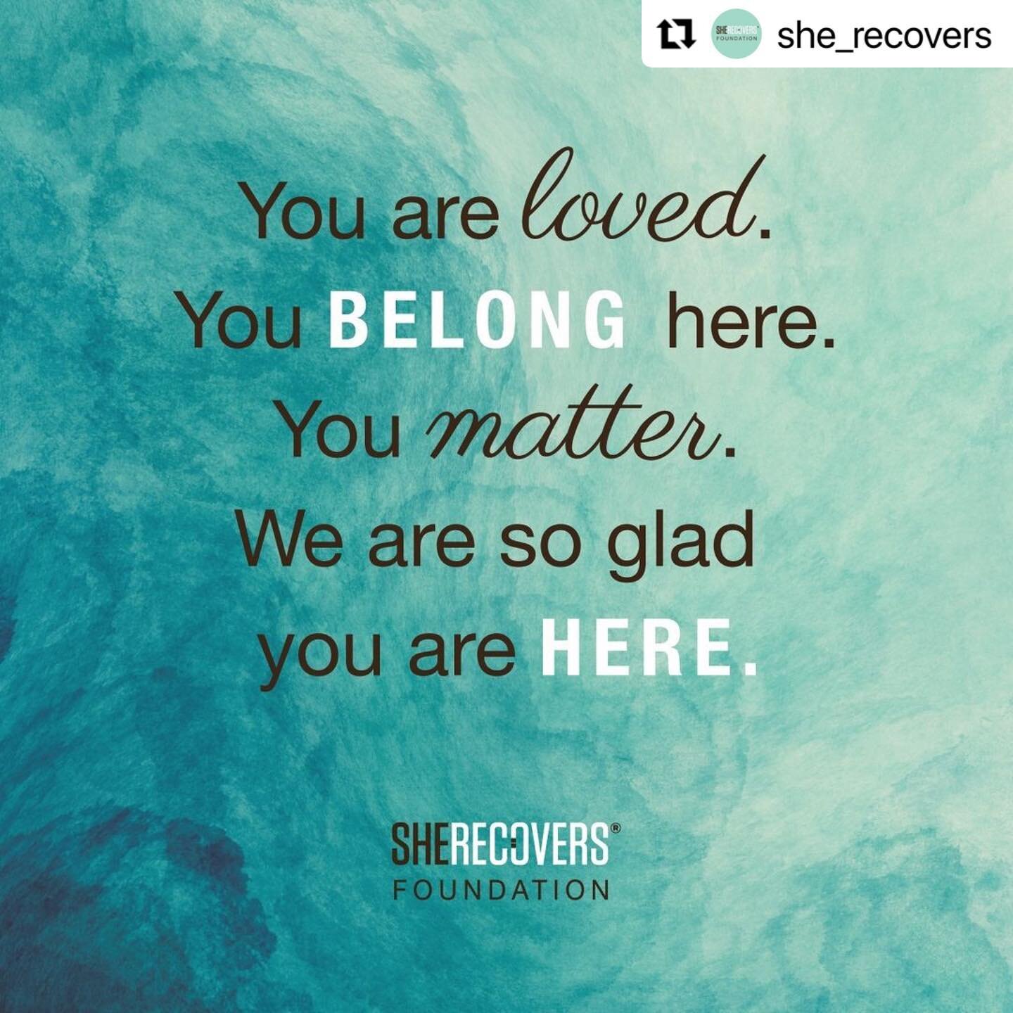 So excited for this new meeting 👇 link in my bio to join 👆

#Repost @she_recovers with @use.repost
・・・
Are you new to the SHE RECOVERS Community or curious to learn more about the free SHE RECOVERS Together Online Gatherings?

Join SHE RECOVERS Tru