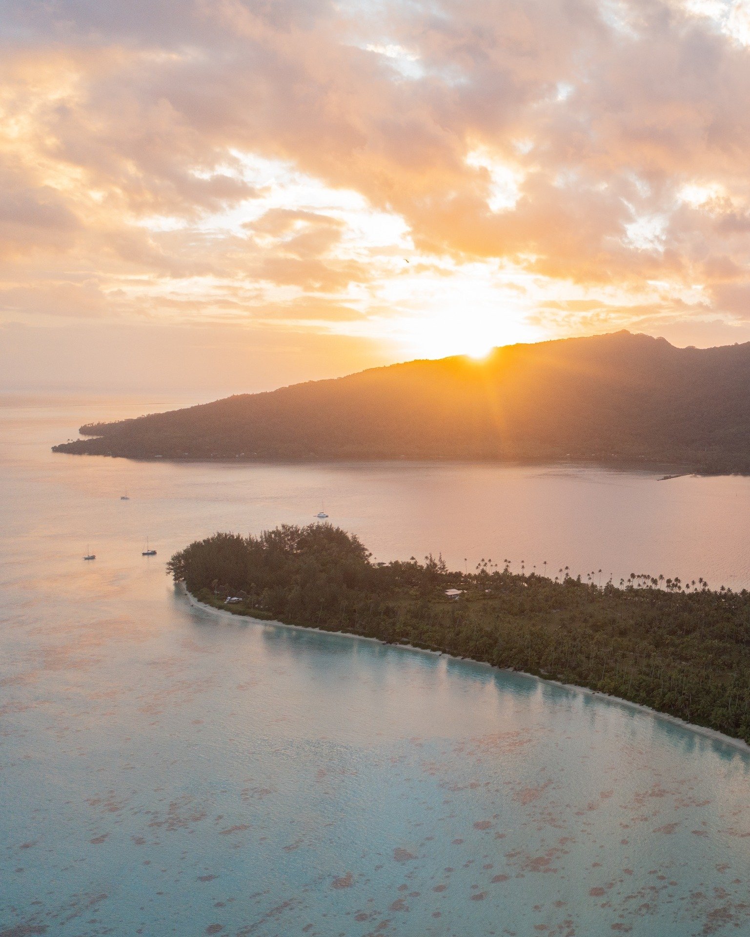 Golden light resting on the lagoon, mountains exhaling the last breath of day&hellip;
Every horizon feels sacred, every silence carries a story older than the wind.
Land and sea meet in a quiet dialogue, untouched, eternal, deeply rooted in the spiri