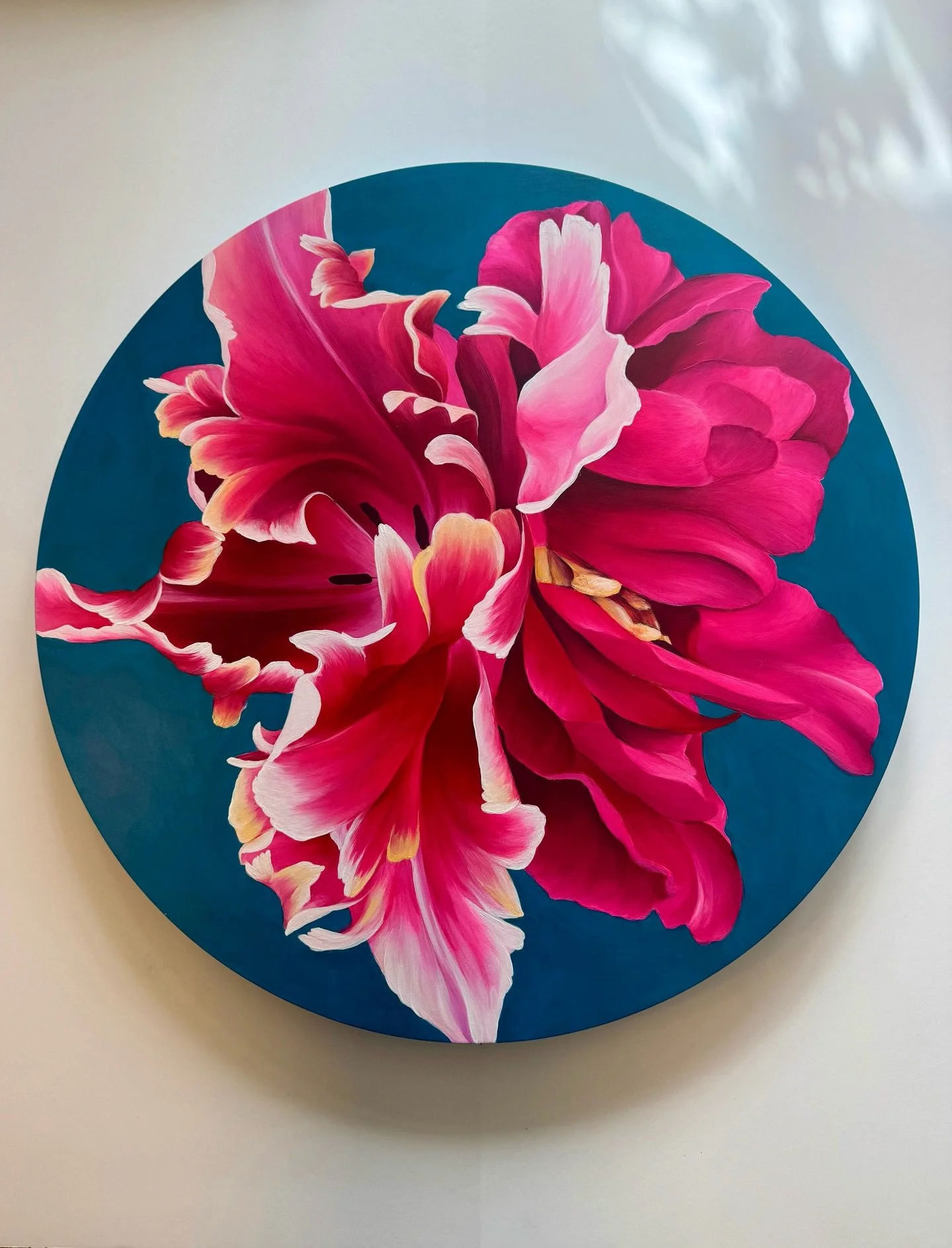 Happy spring equinox, for yesterday! My painting &lsquo;Equinox&rsquo; for the new group show at @graffitistreet open now 👀 along with an incredible line up of artists. 
This painting explores the idea that balance isn&rsquo;t fixed or perfectly sym