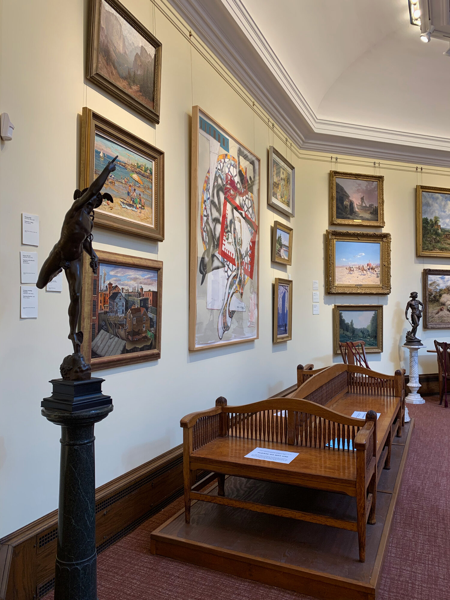 Artworks in the collection of the Converse Memorial Building, Malden, MA