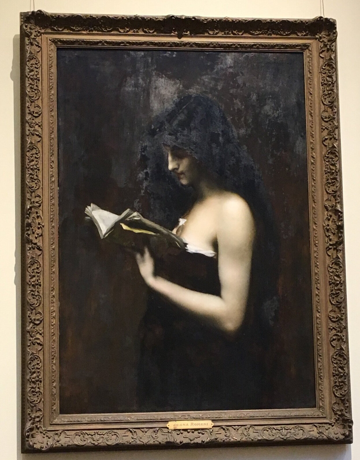 "The Reader" by Juana Romani, née Carolina Carlesimo