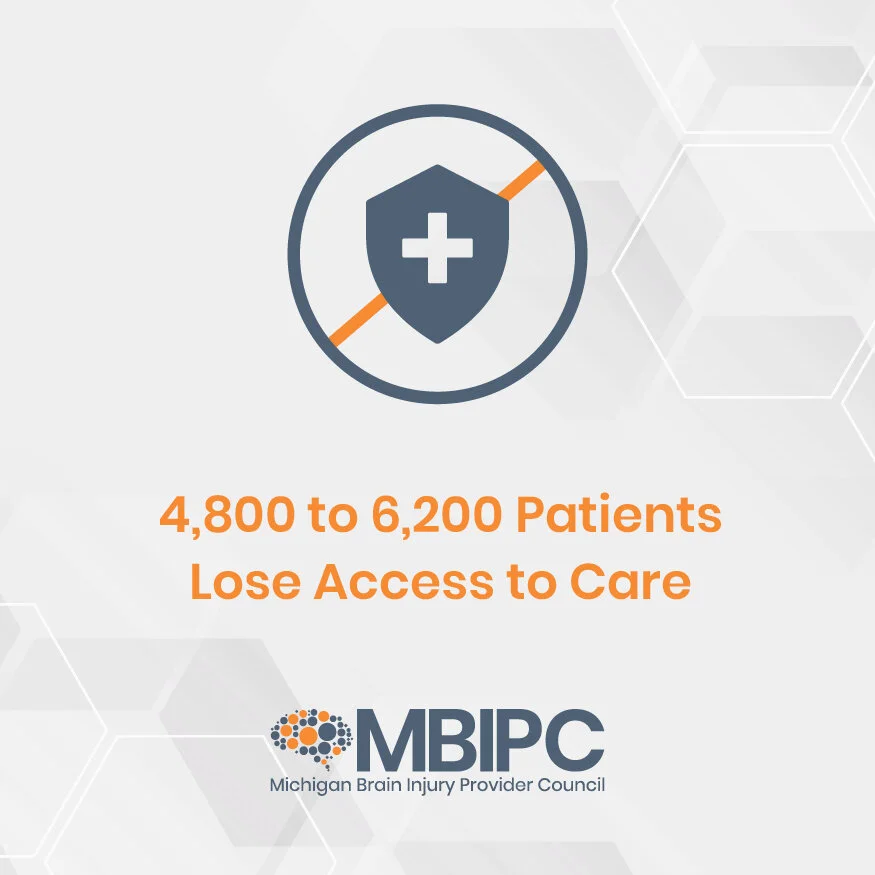 Statewide survey finds 6,000 accident victims expected to lose care and 5,000 health care providers to lose jobs if House Bill 4486 is not passed