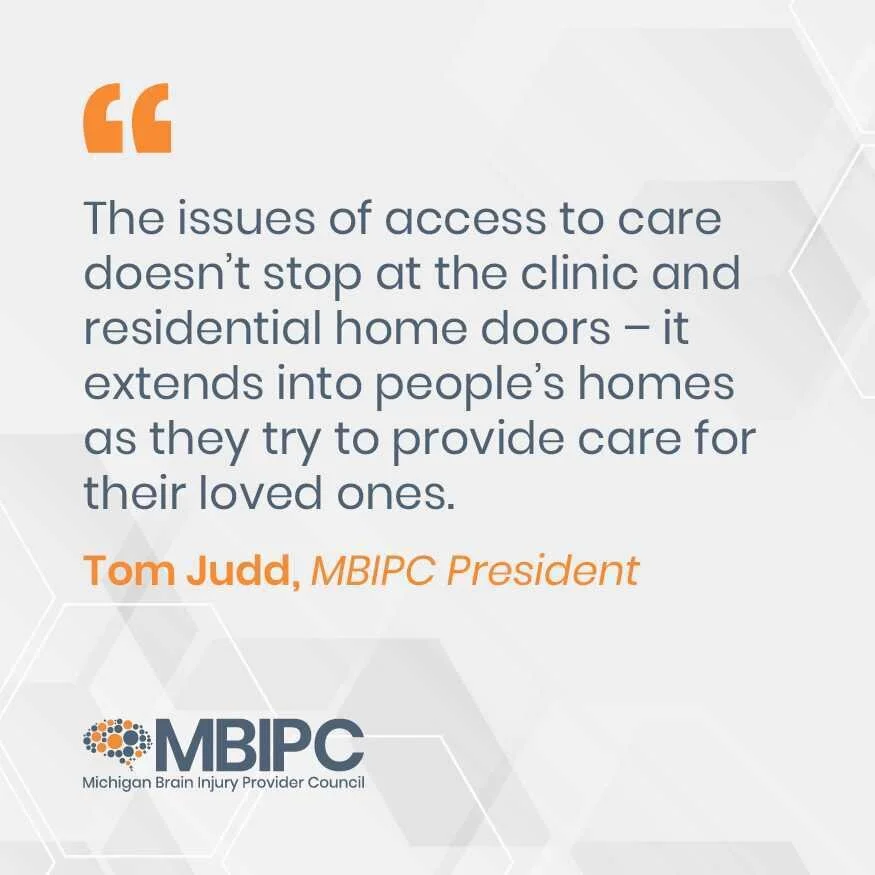 Michigan’s brain injury rehabilitation providers call on Michigan Legislature to protect access to care by passing technical fix to auto insurance reform