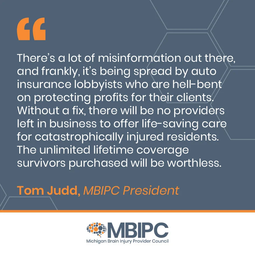 MBIPC fact-checks Rep. Whiteford’s auto no-fault statement