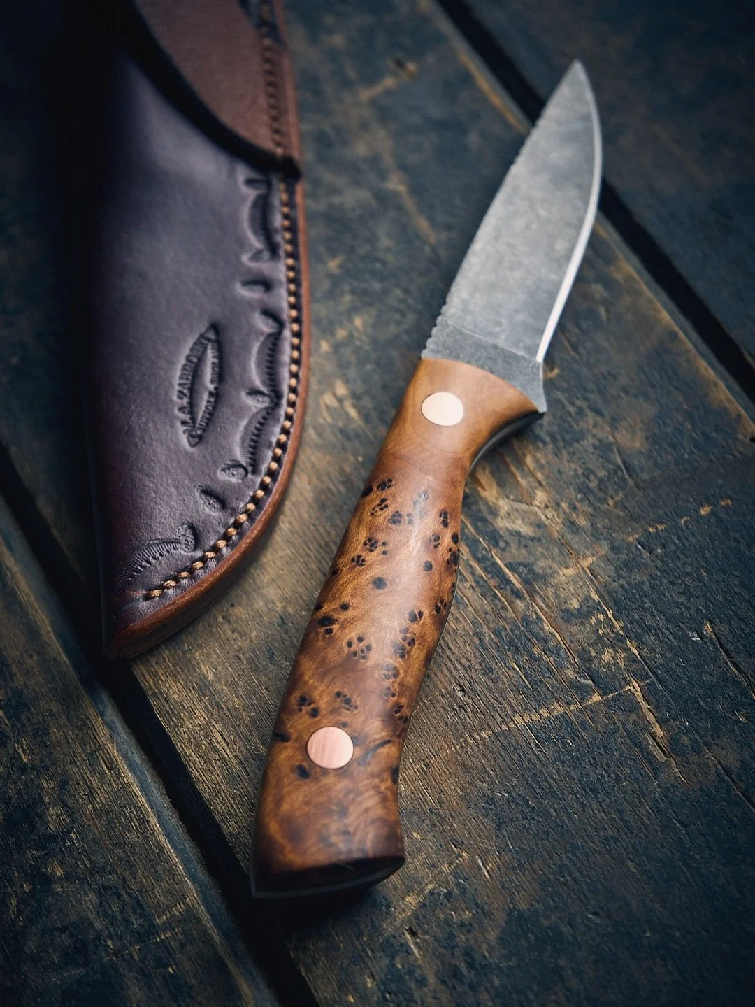 Emails have dispatched.

Mailing List exclusives available at 8pm &mdash; the &lsquo;Timber&rsquo; Field Knives.