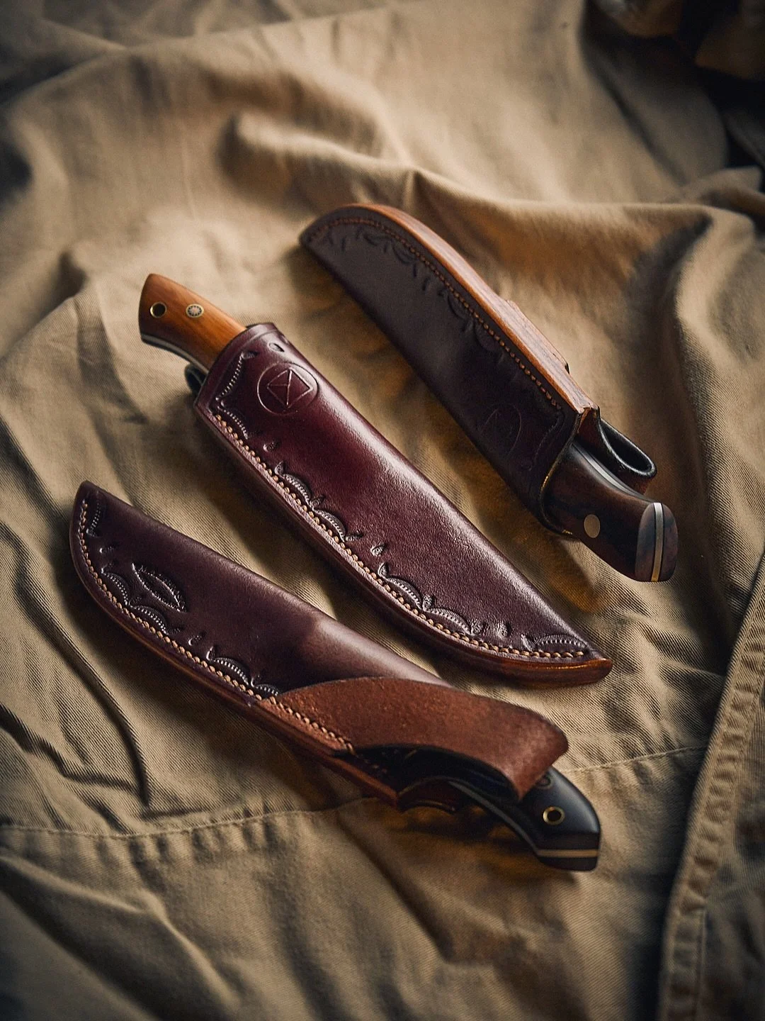A few pieces heading out from the workshop this week, each with its own story tied up in the making &mdash; a mixture of salvaged gunstock walnut, and English Yew from a sentimental tree from a previous chapter in the customer&rsquo;s history book.