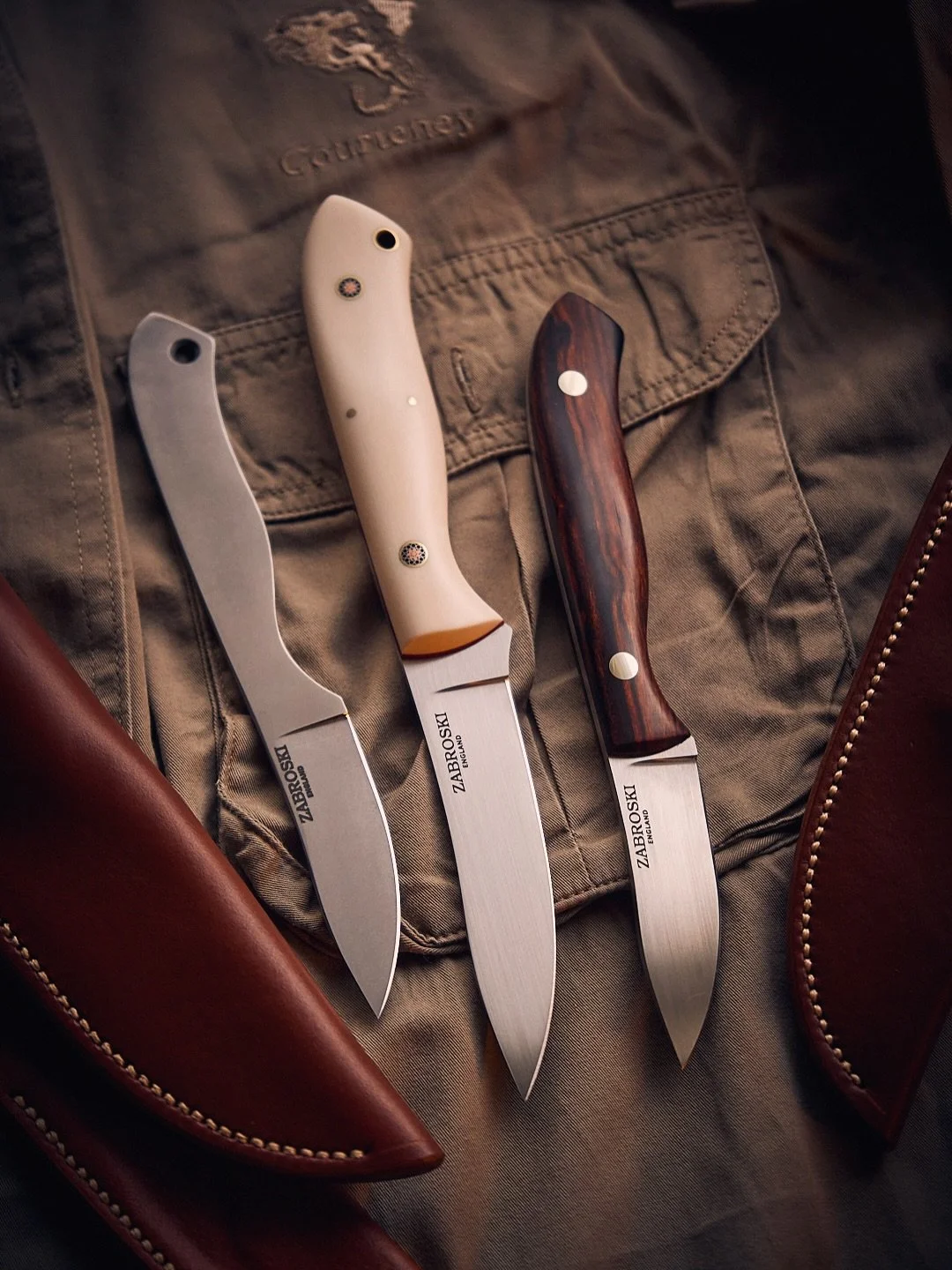 A trio ready for safari, and anything that might come with it.