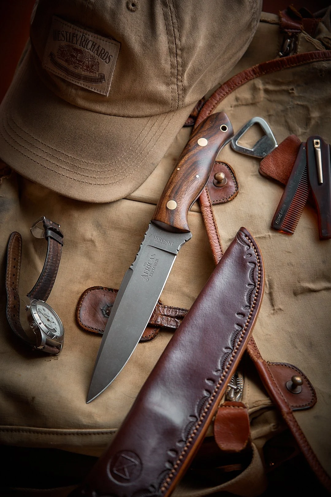 The African Explorer ~ Gunstock Walnut