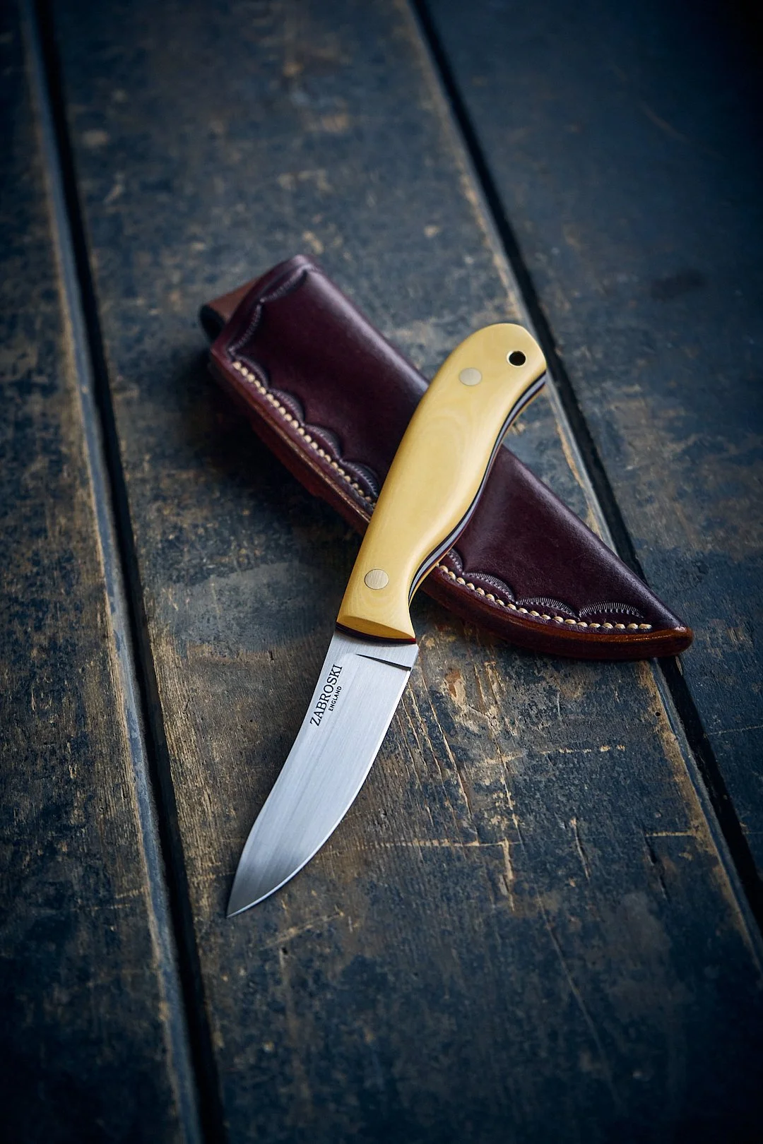 Deerstalker ~ 'Antique Ivory' Micarta