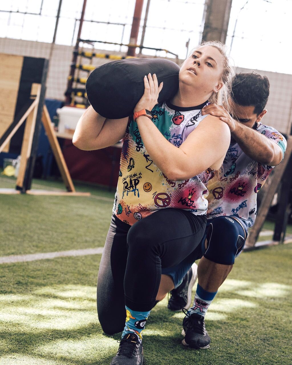 Are you working on your synchro movements?

📸: @trainingdaymedia

#elementcomps #teamchallenge #fitness #fitfam