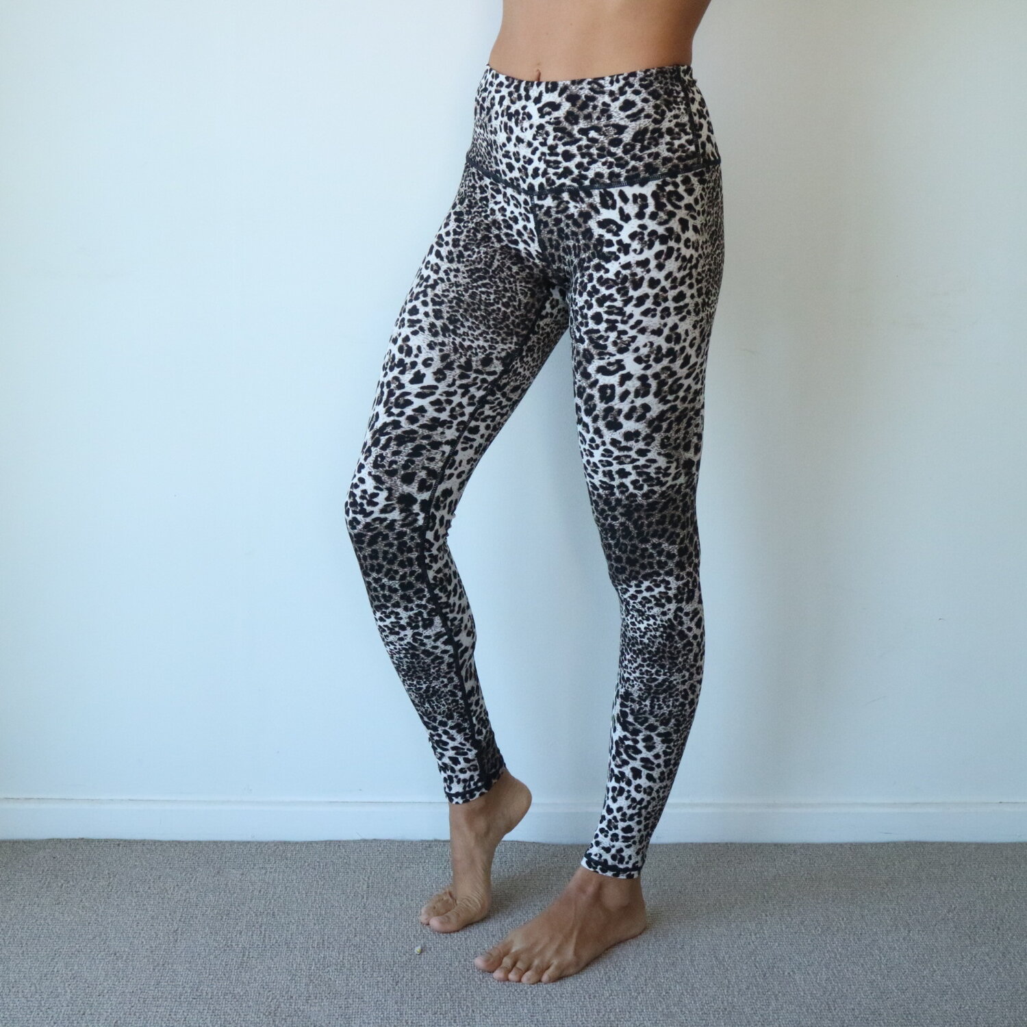 Printed leggings - leopard print — Nulu