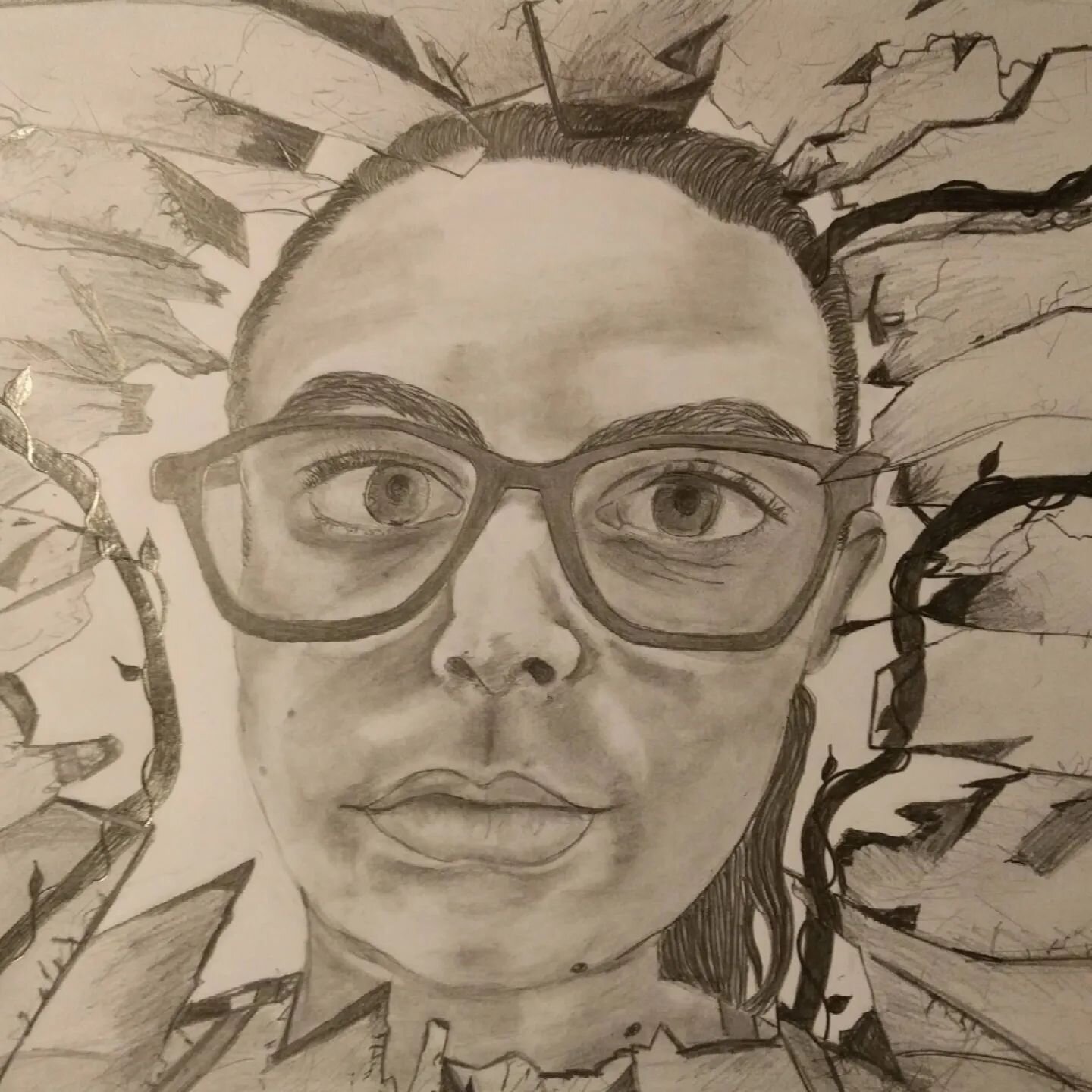 &ldquo;Self Portrait Timeline&rdquo; 
Time and space are complex ideas that are hard to qualify in an art piece. In this piece &ldquo;Self Portrait Timeline&rdquo; I introduce the feelings and imaginary representation of time through my experiences.
