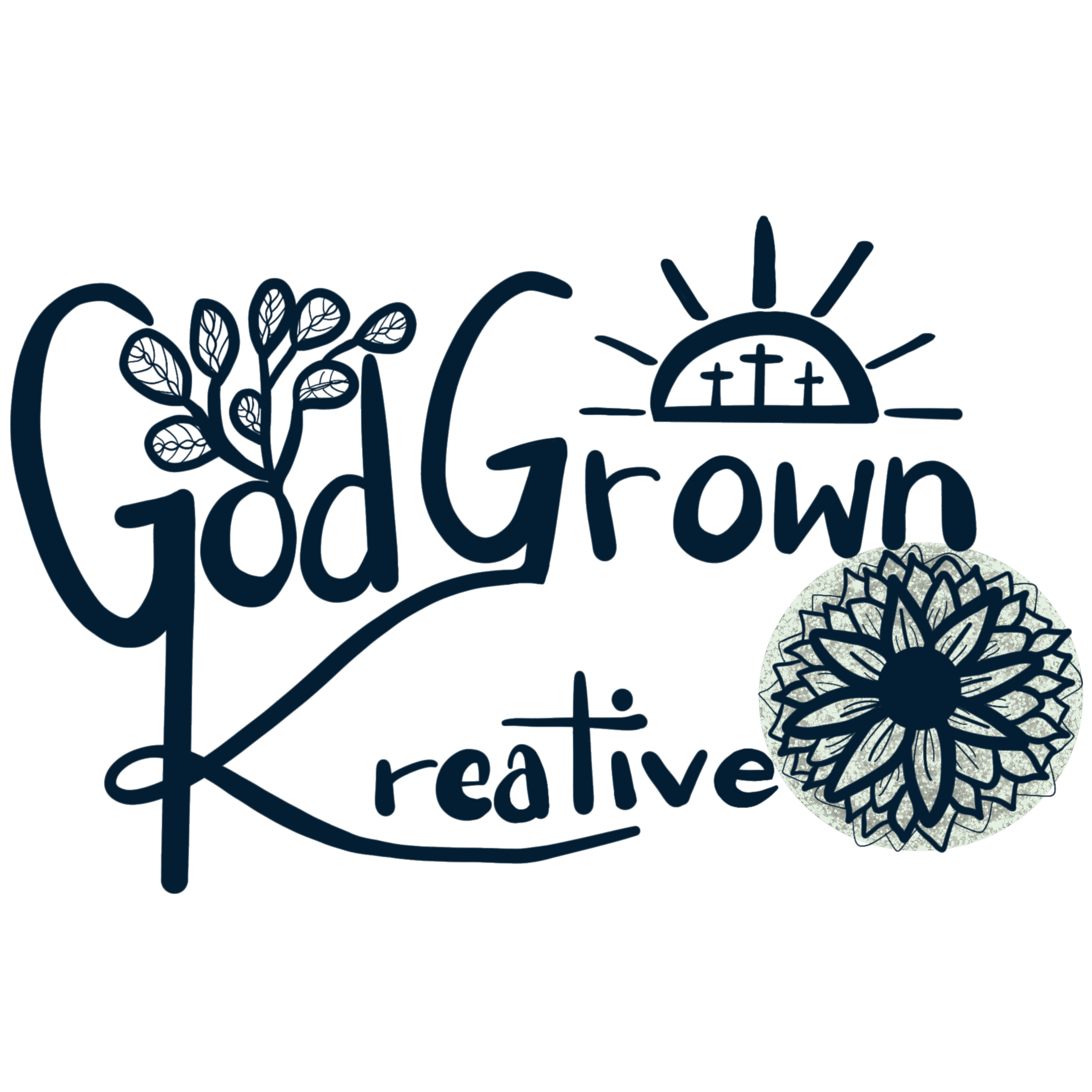 Logo green flower with sparkle.png
