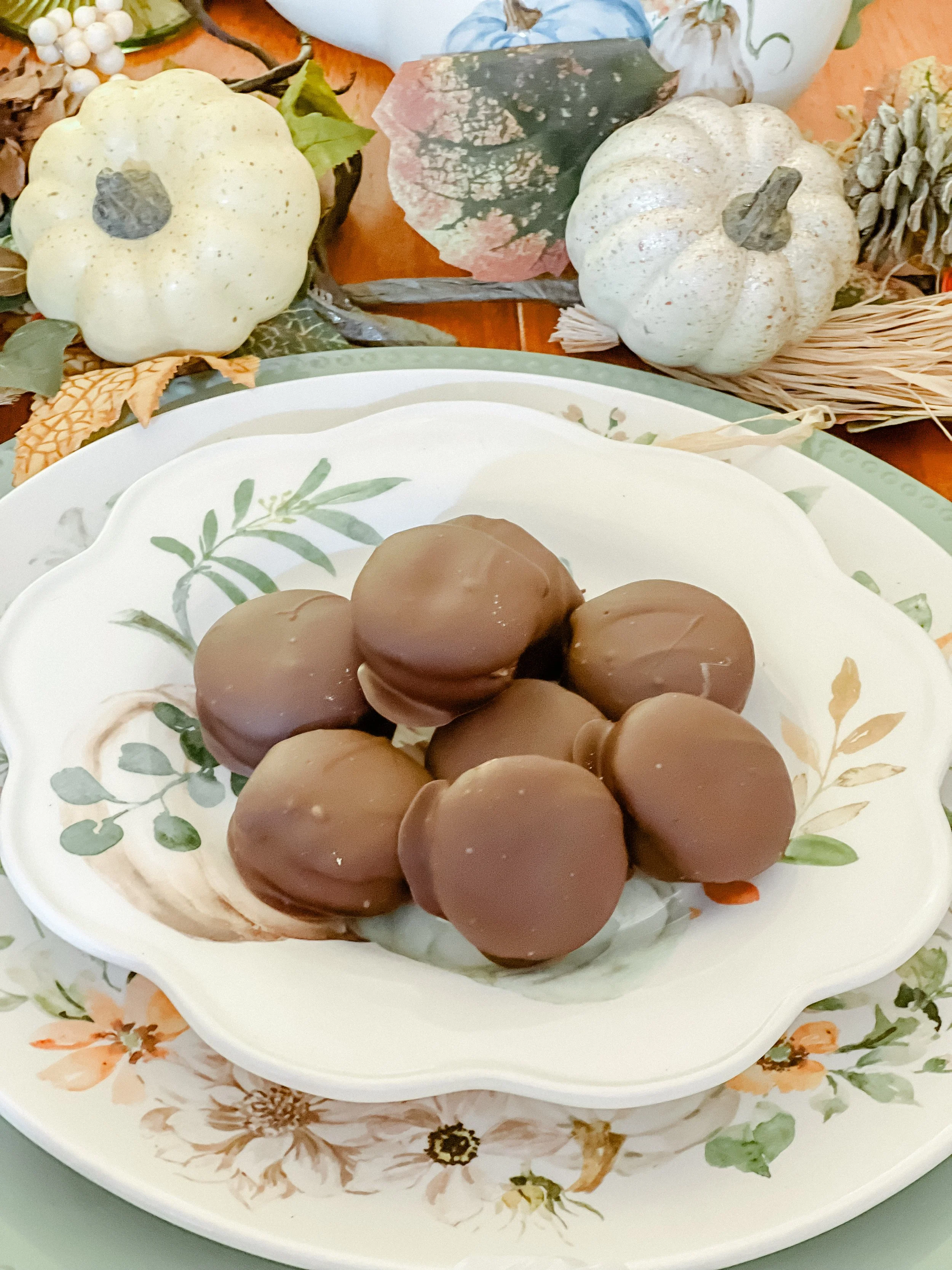 Chocolate Rolo “Twix” Cookies