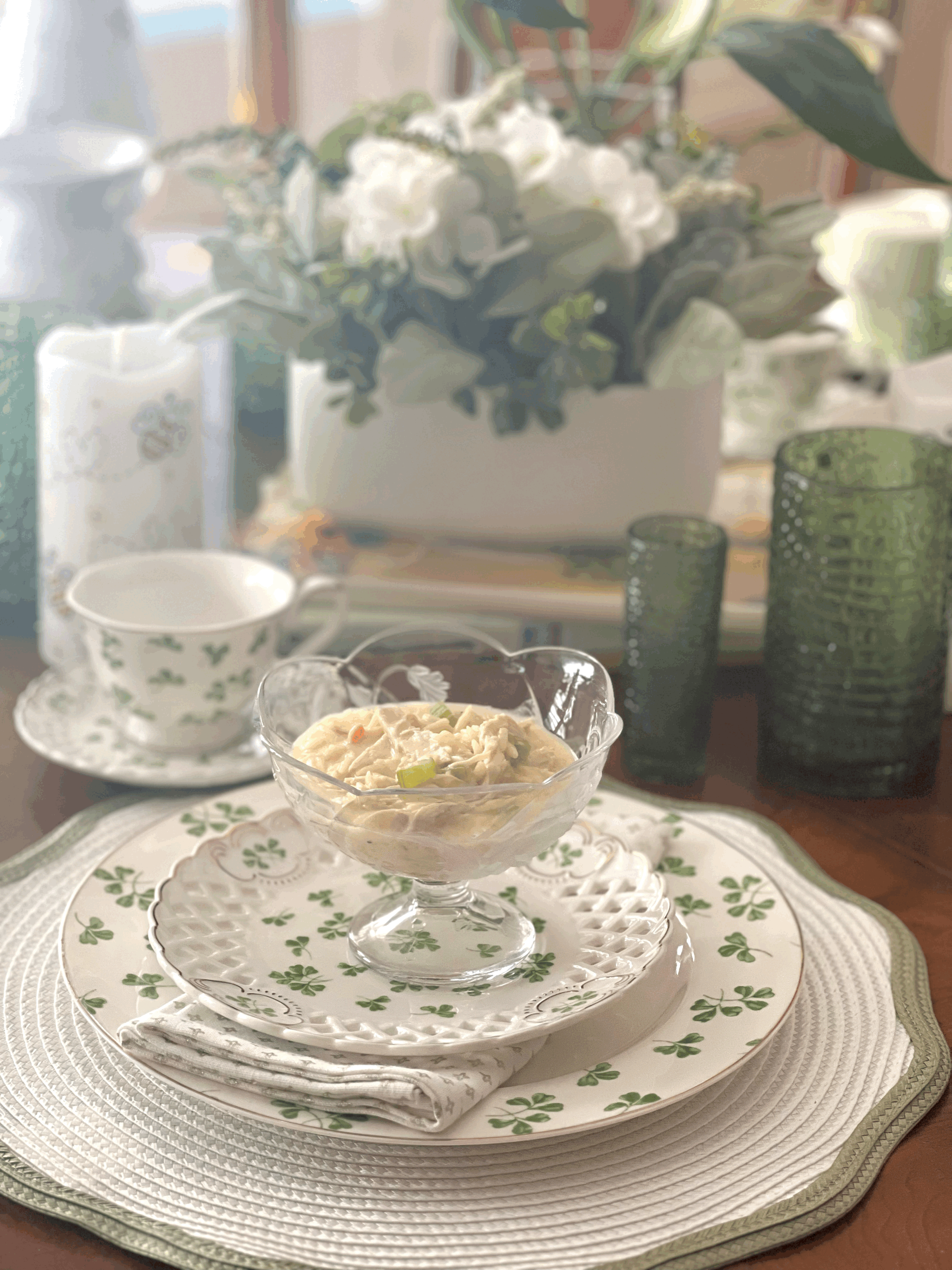 Creamy Chicken Pot Pie Orzo