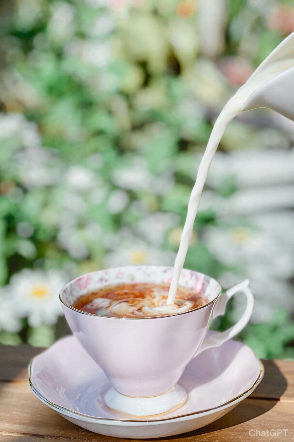 When making a cup of tea, do you pour the tea first… or the milk first?