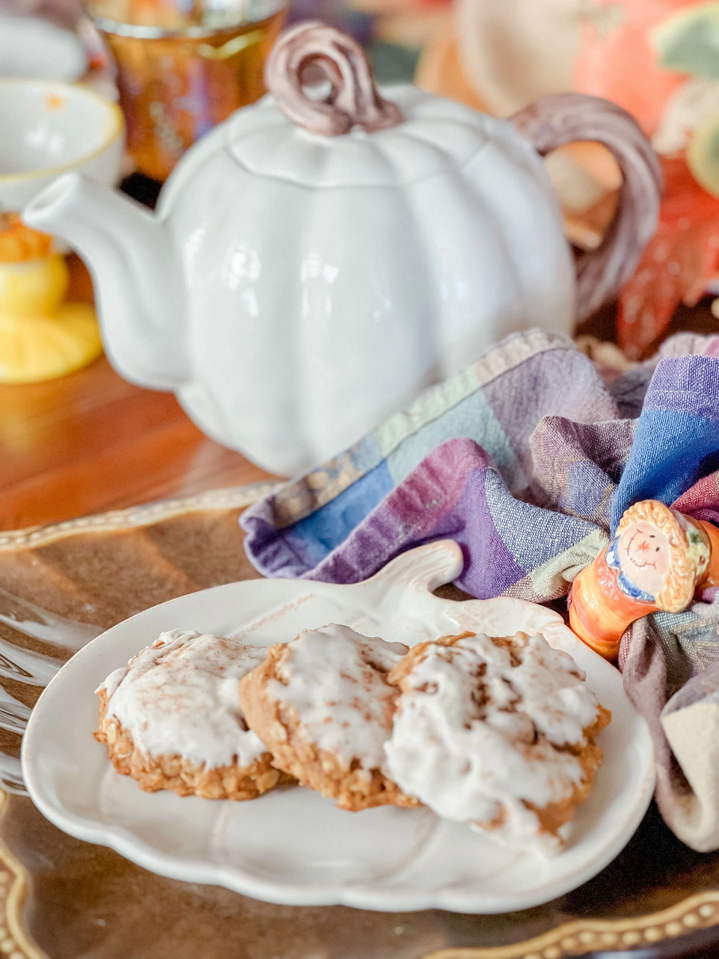 Brown Butter Pumpkin Oatmeal Cookies