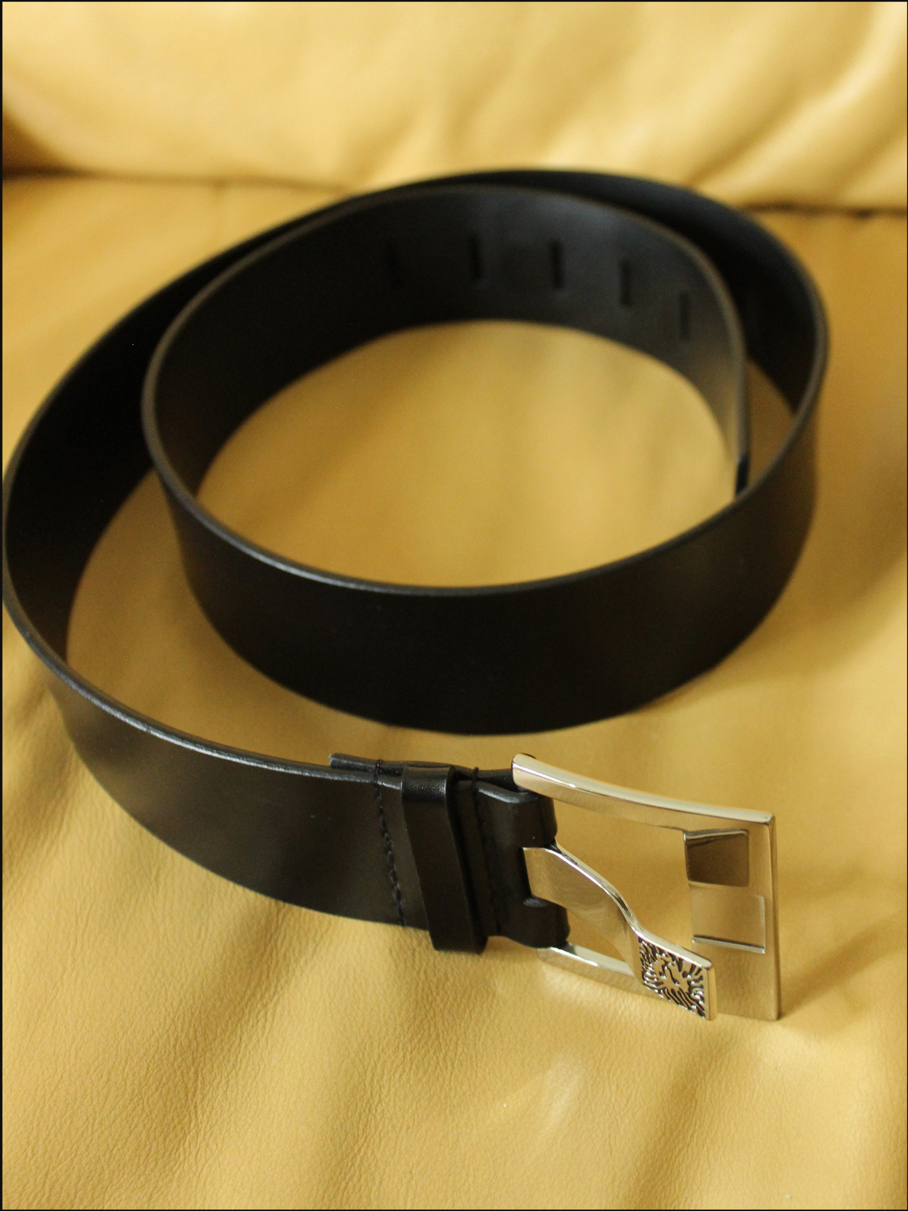 Wide Leather Belt