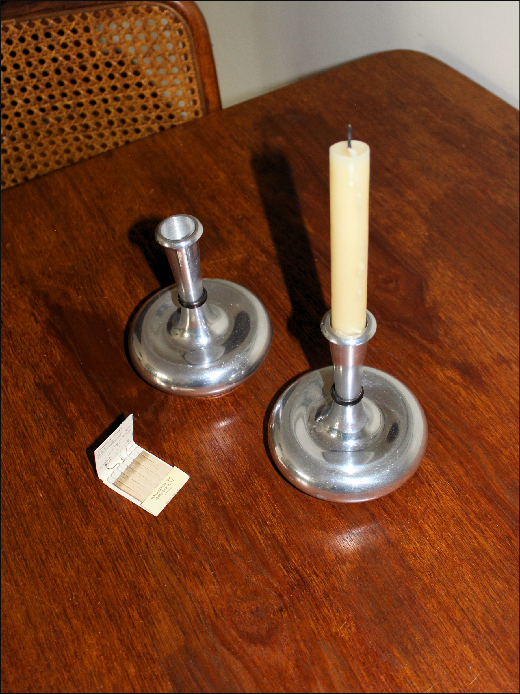 Dansk Candle Holders — Set of 2