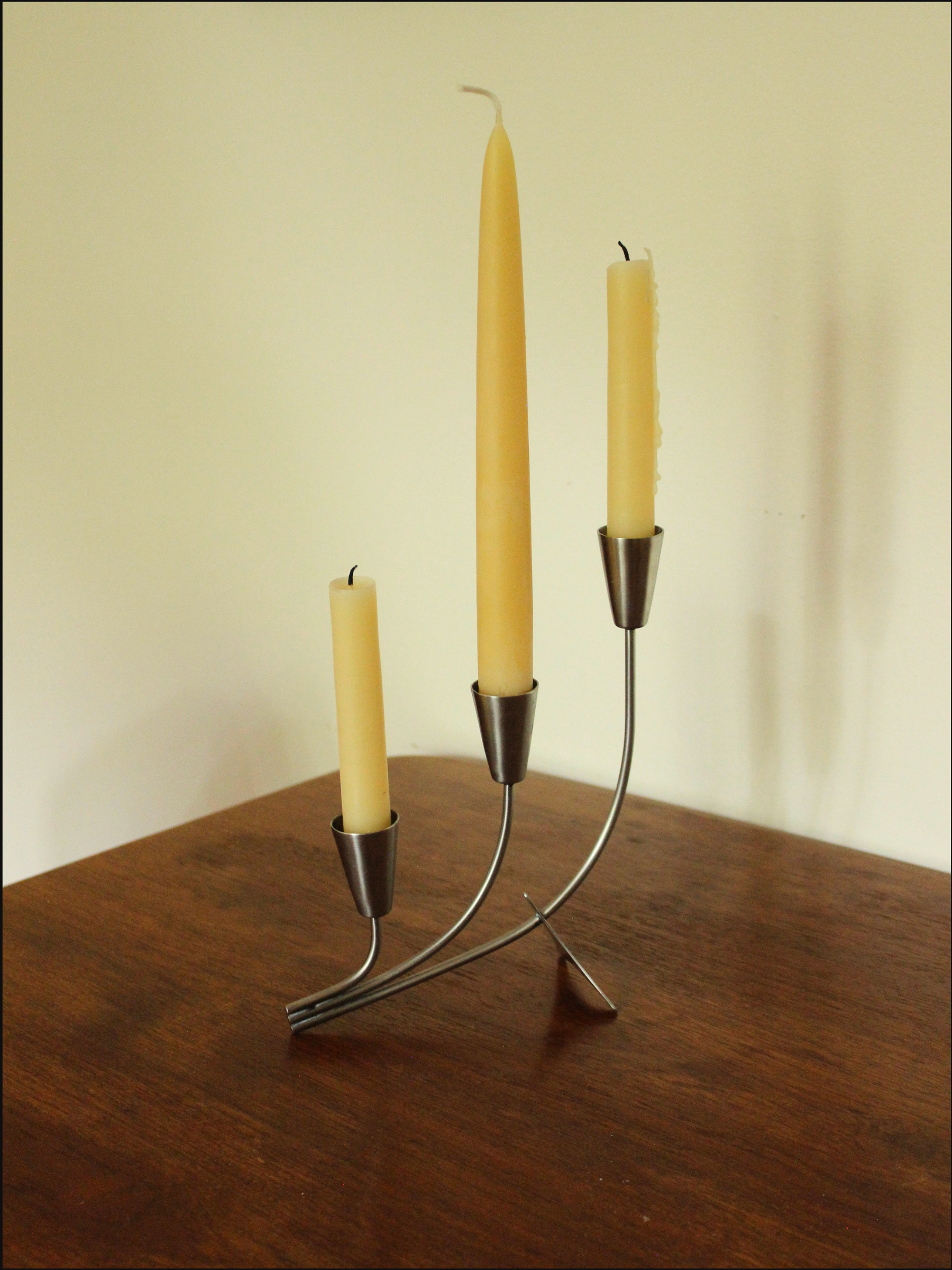 Triptych Candle Holder