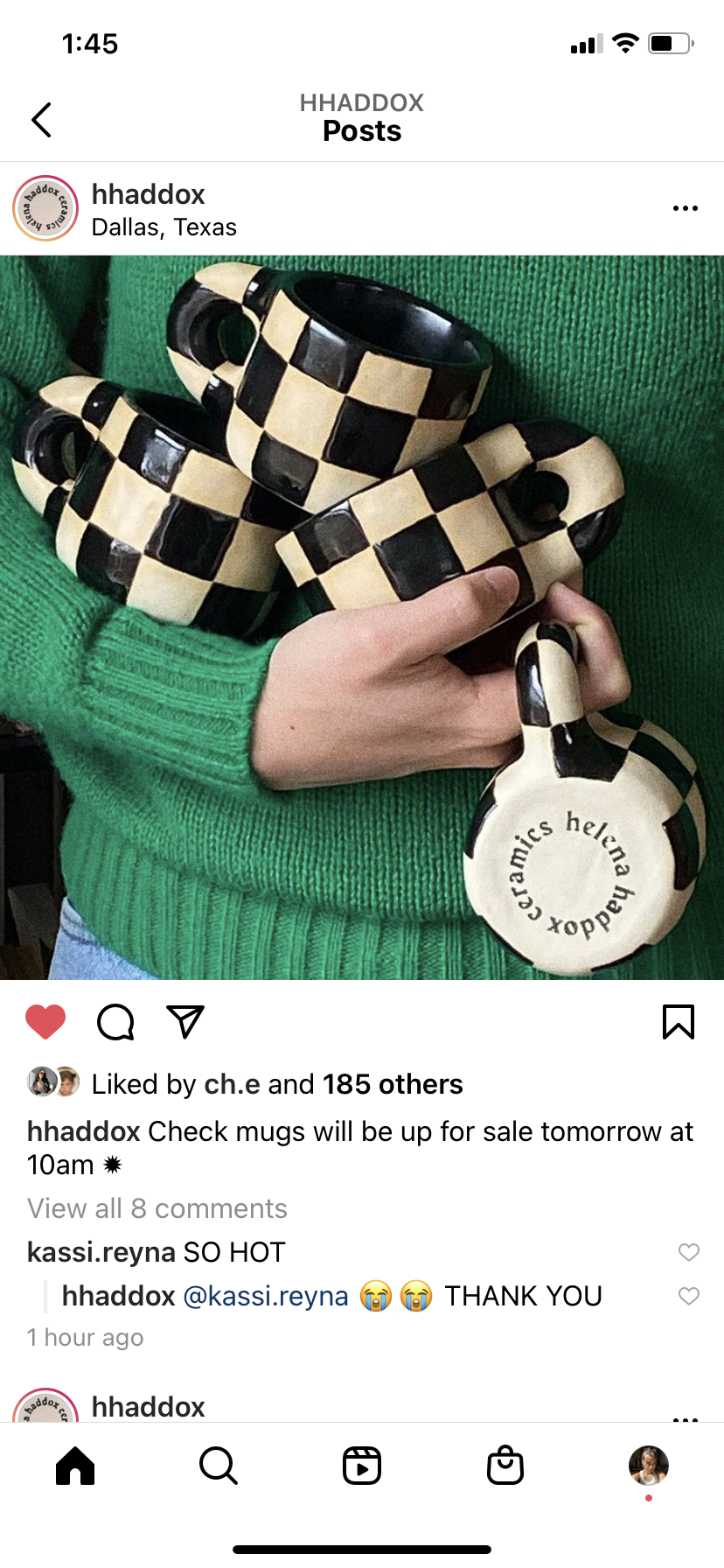 check mugs by @hhaddox