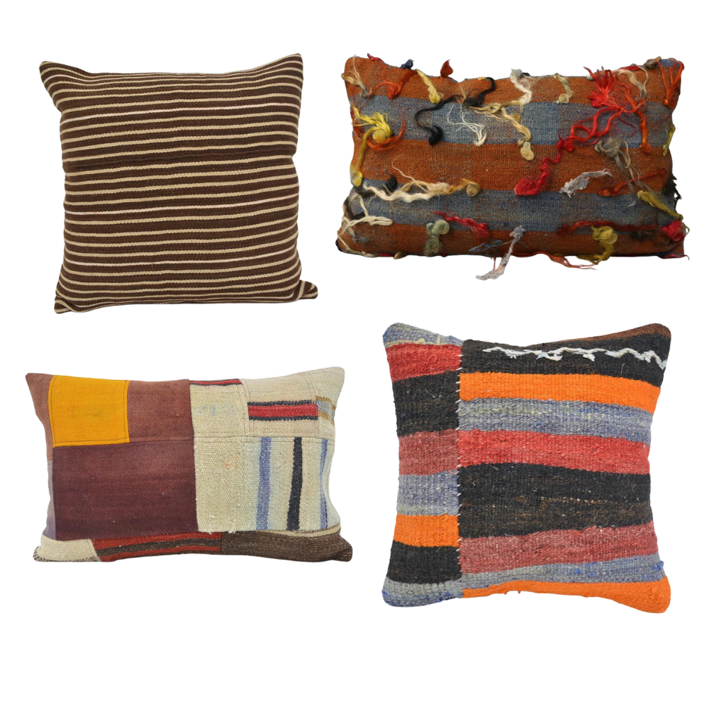 Turkish Kilim Throw Pillows