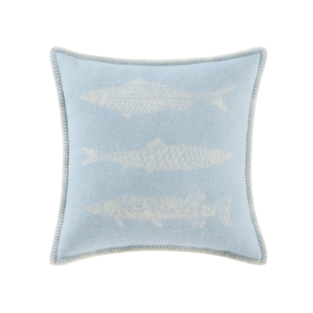 Wool Fish Cushion Cover