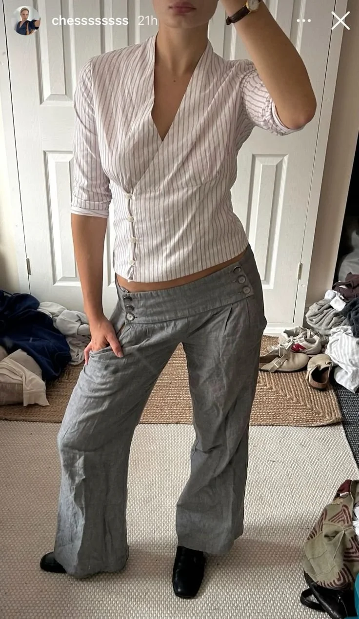 Asymmetric button ups to DIY.