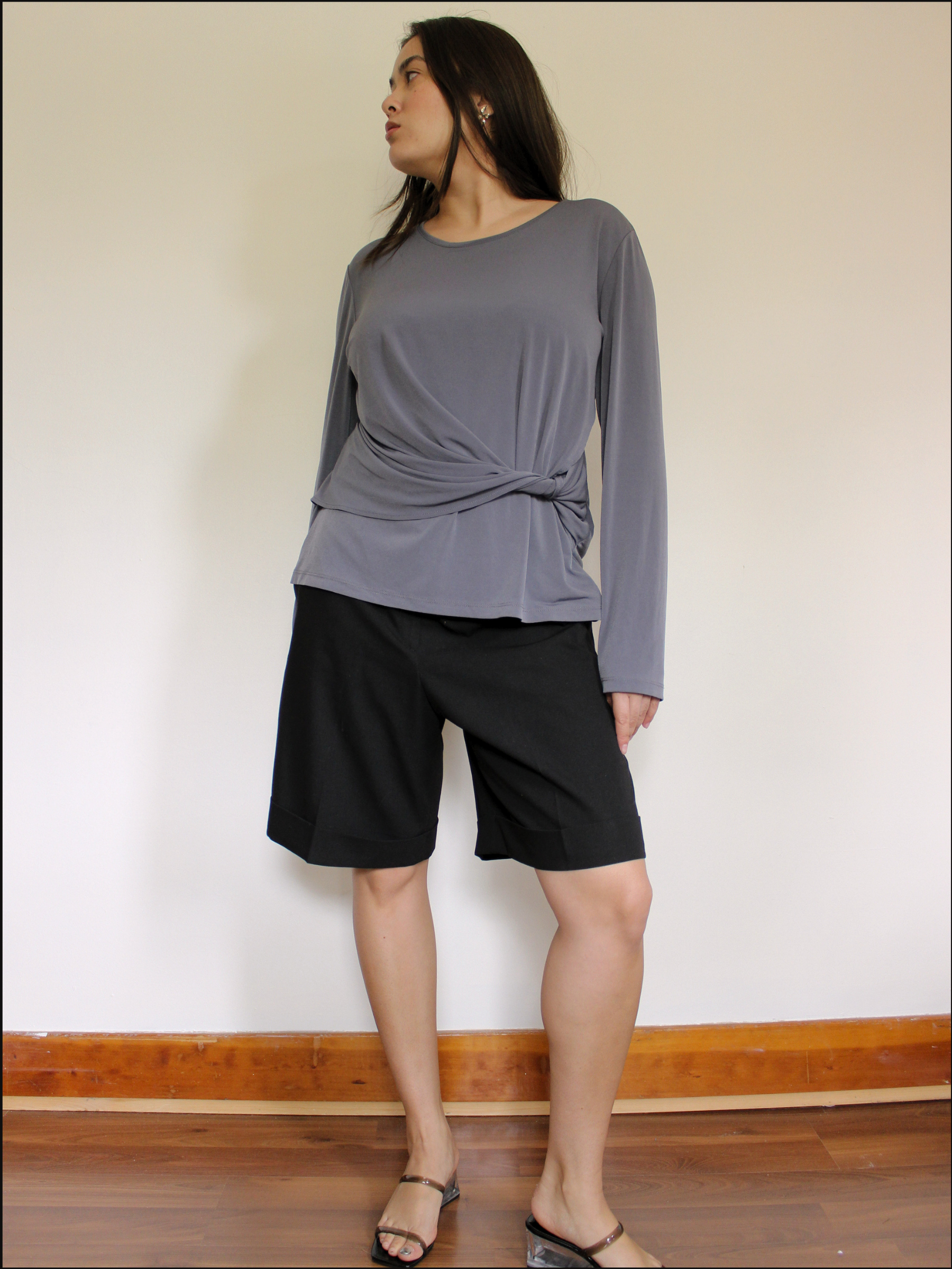 Slate Twist Top — L