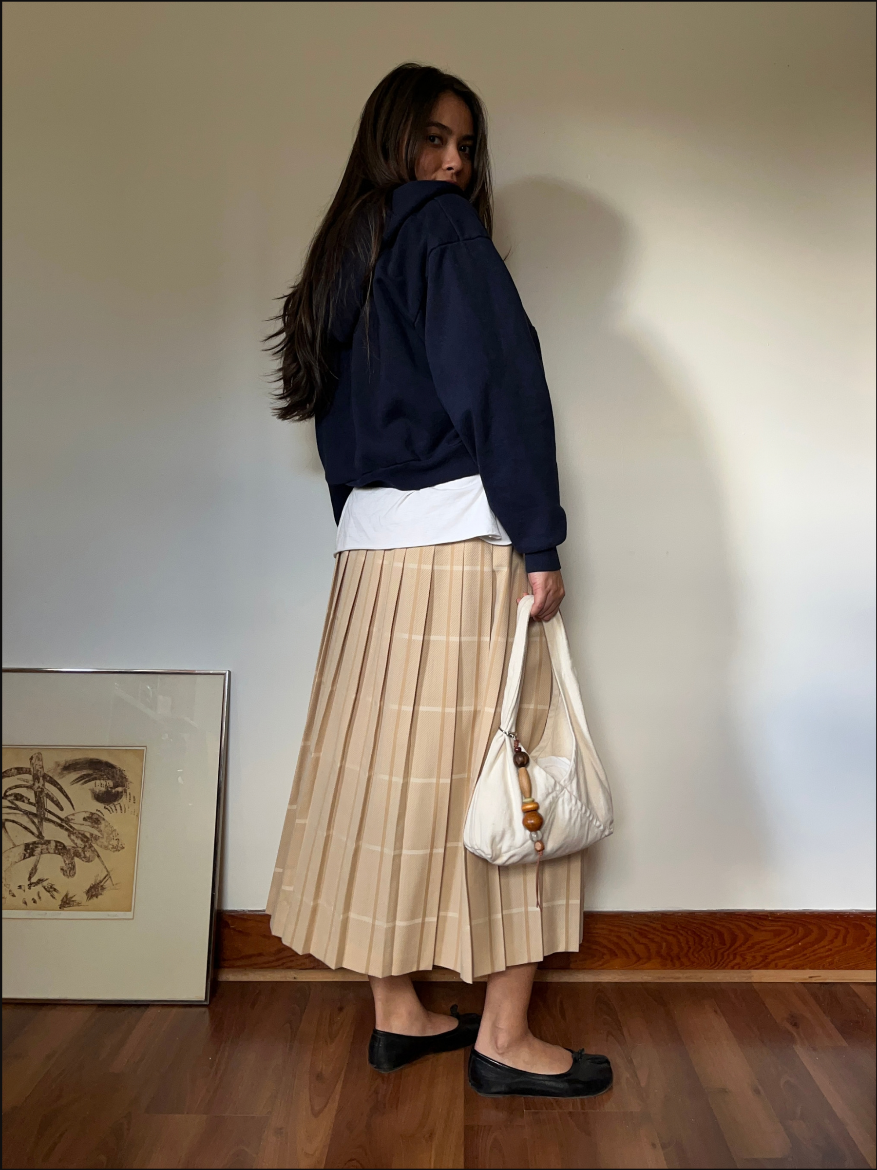 plaid pleat skirt cover (7).png