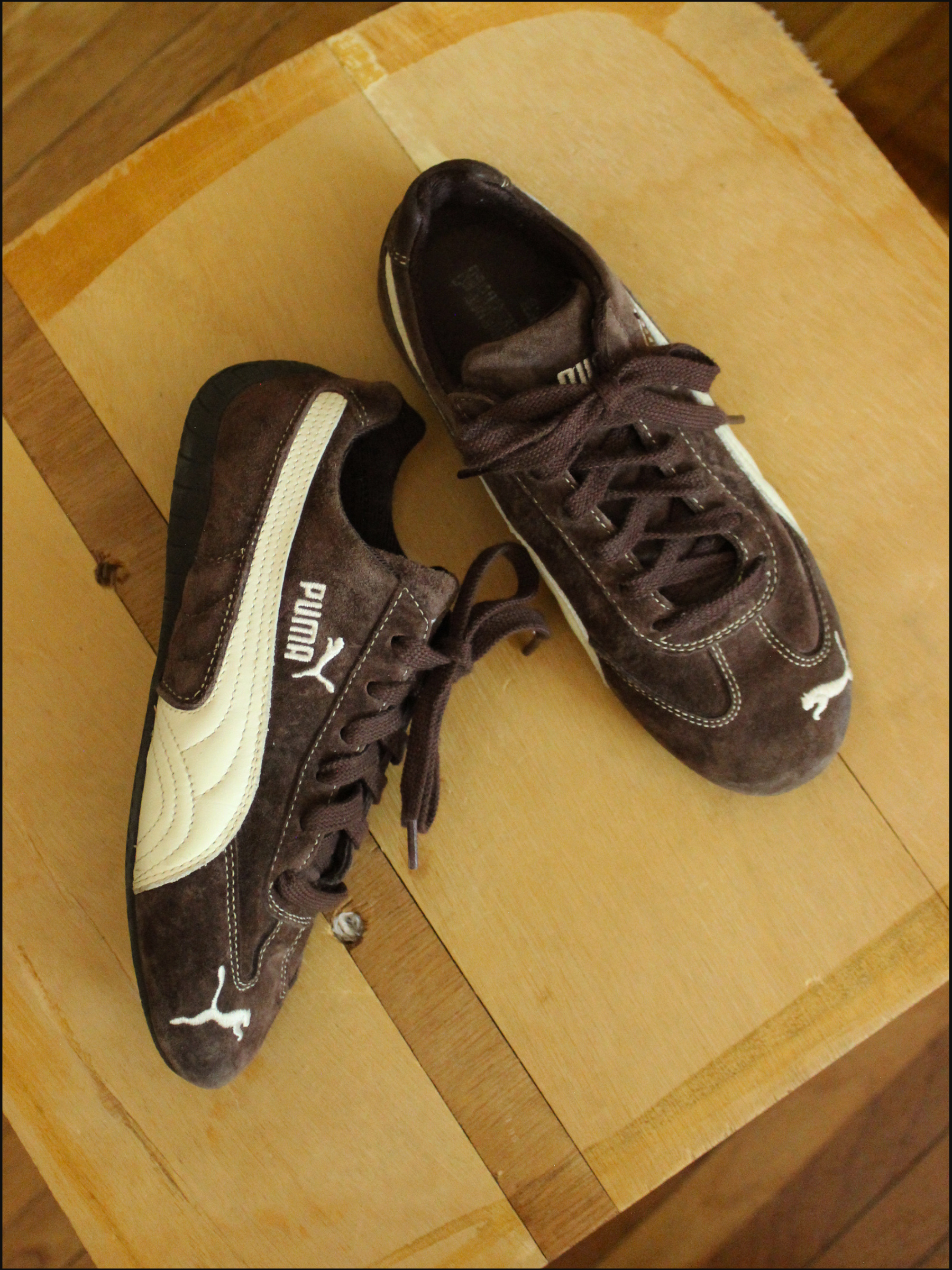 Brown Puma Sneakers