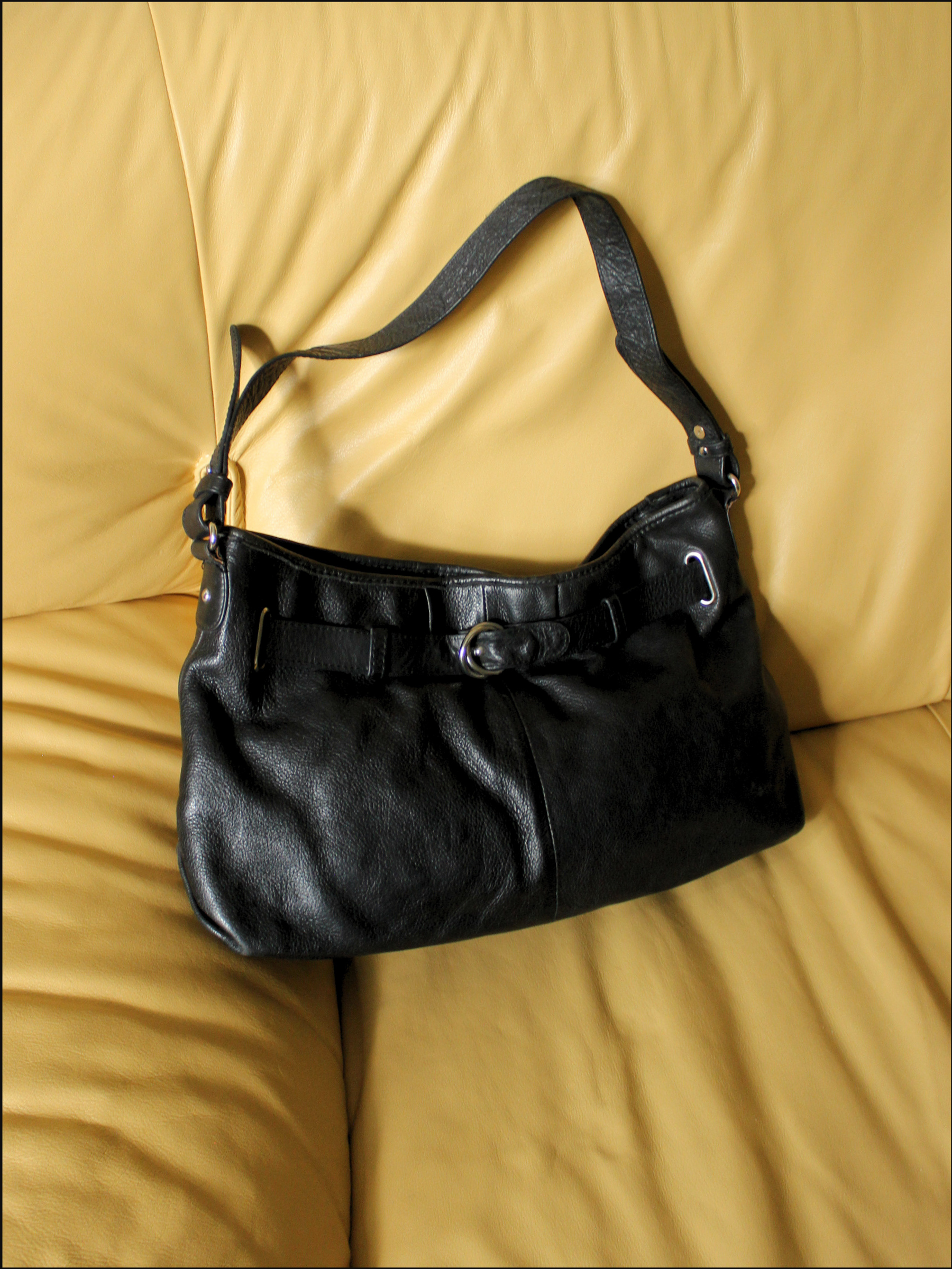Leather Buckle Bag