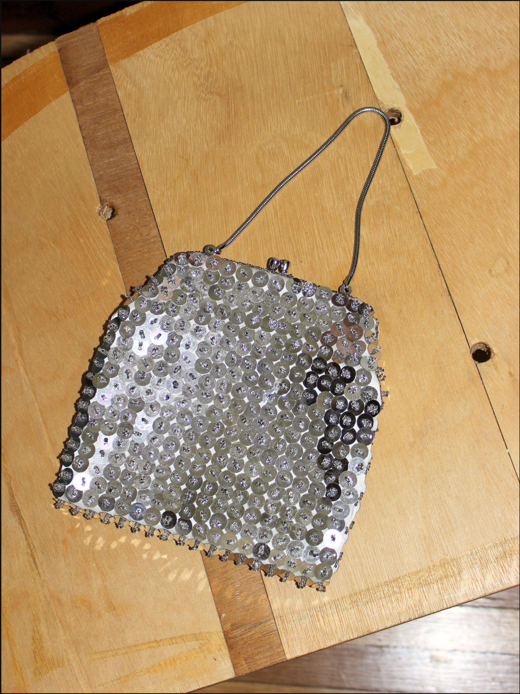 Beaded Sequin Purse