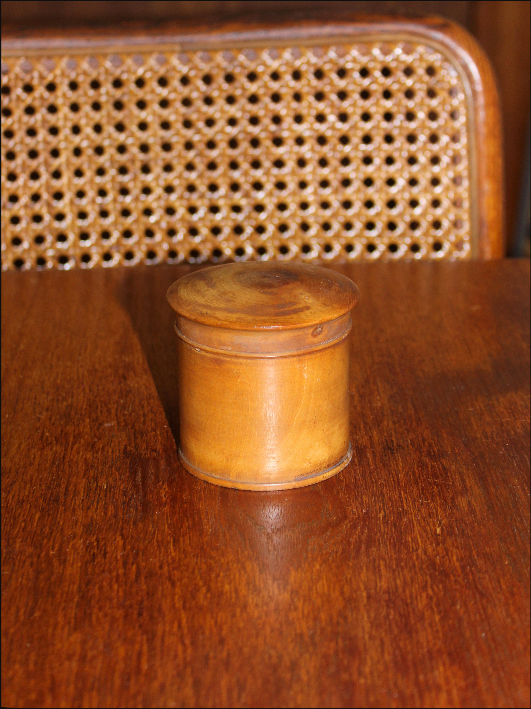 Turned Wood Trinket Box