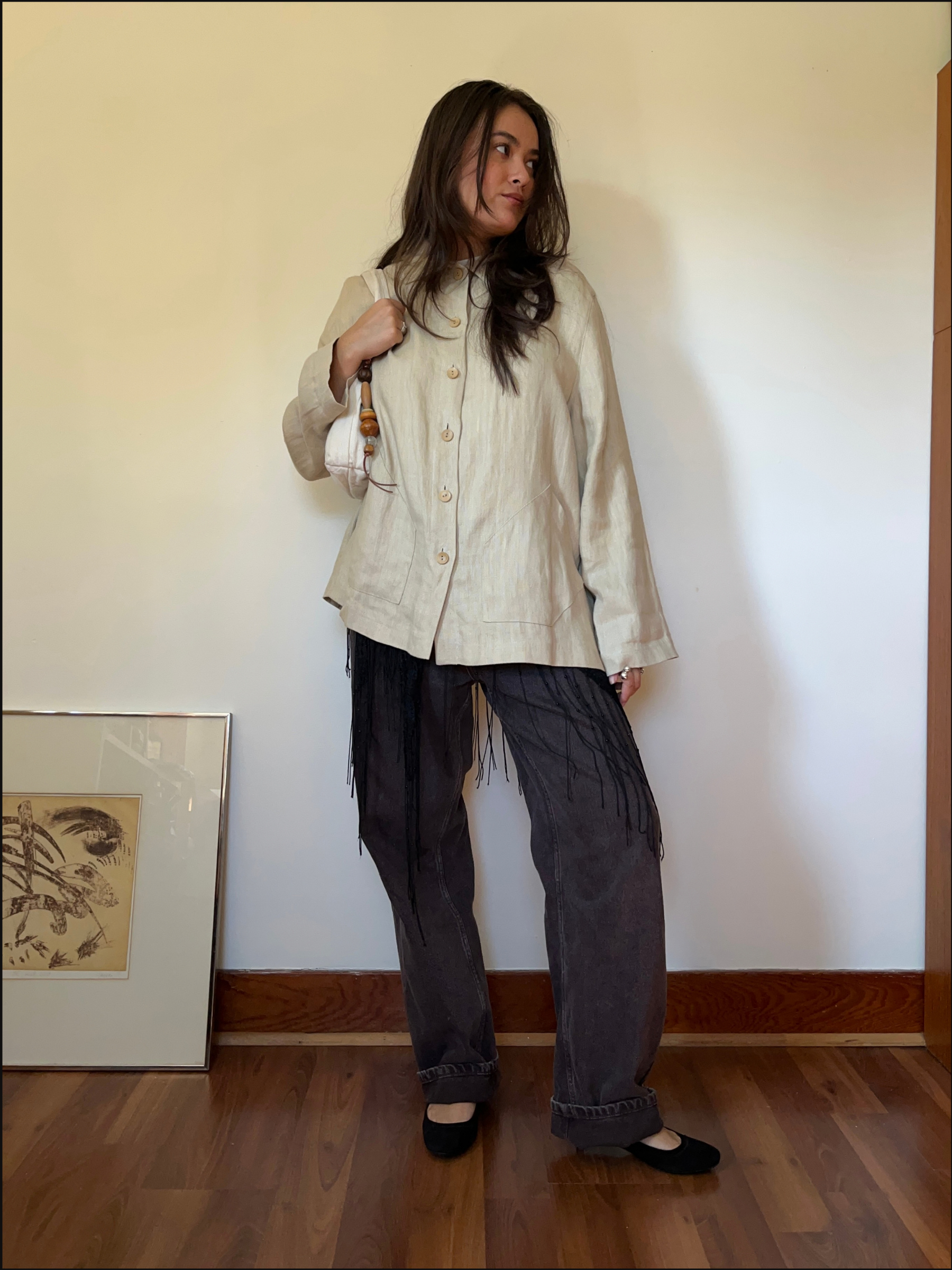 Hemp/Linen Chore Coat — L/XL