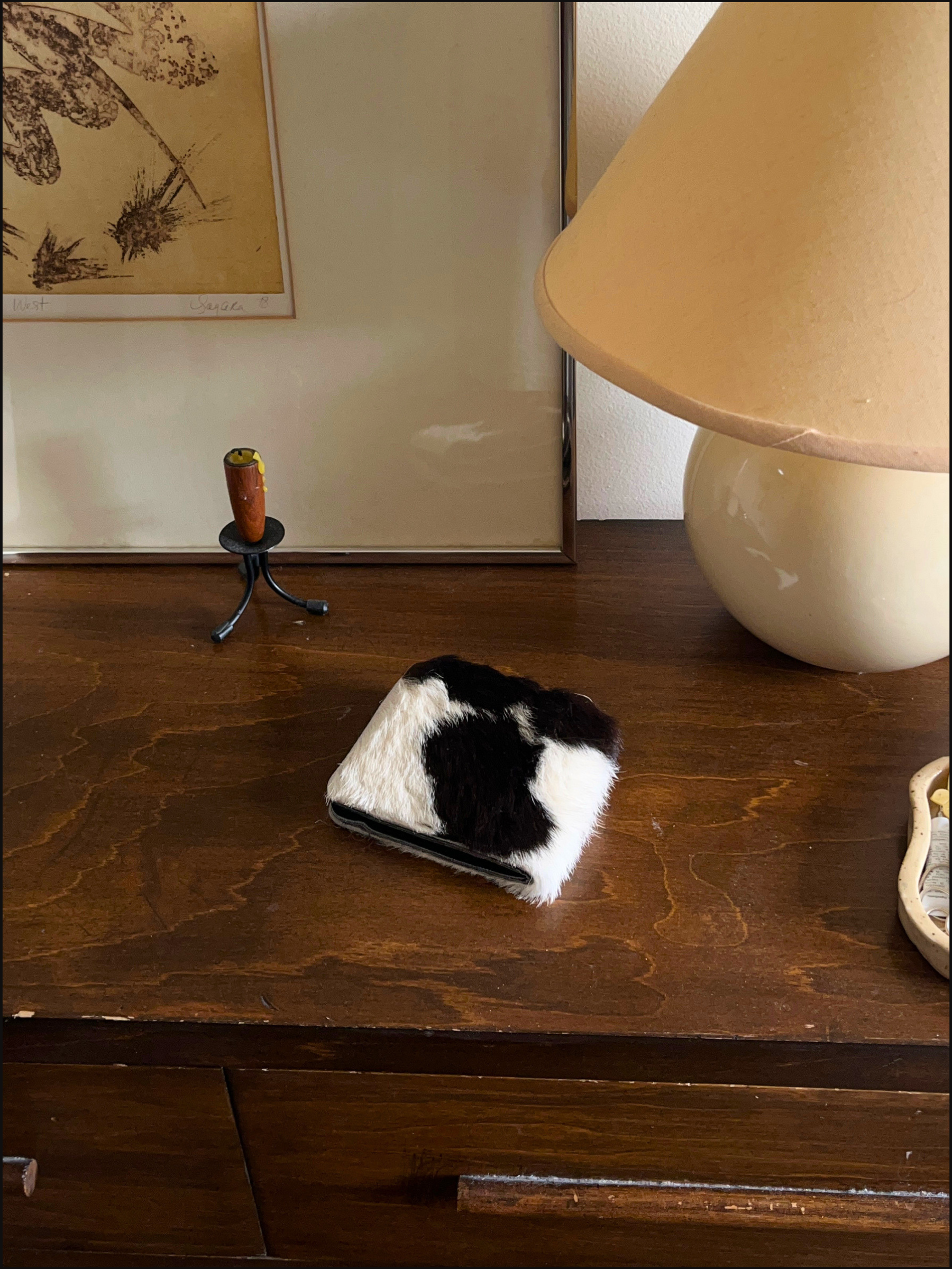 Cowhide Wallet — Spots