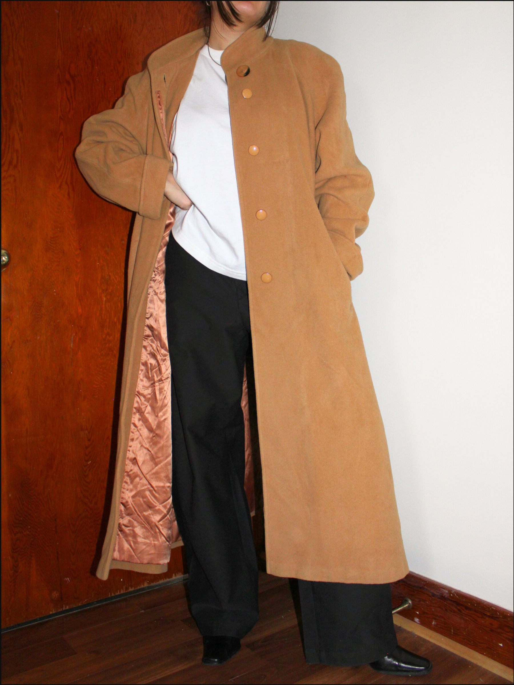 tan wool long coat cover.png