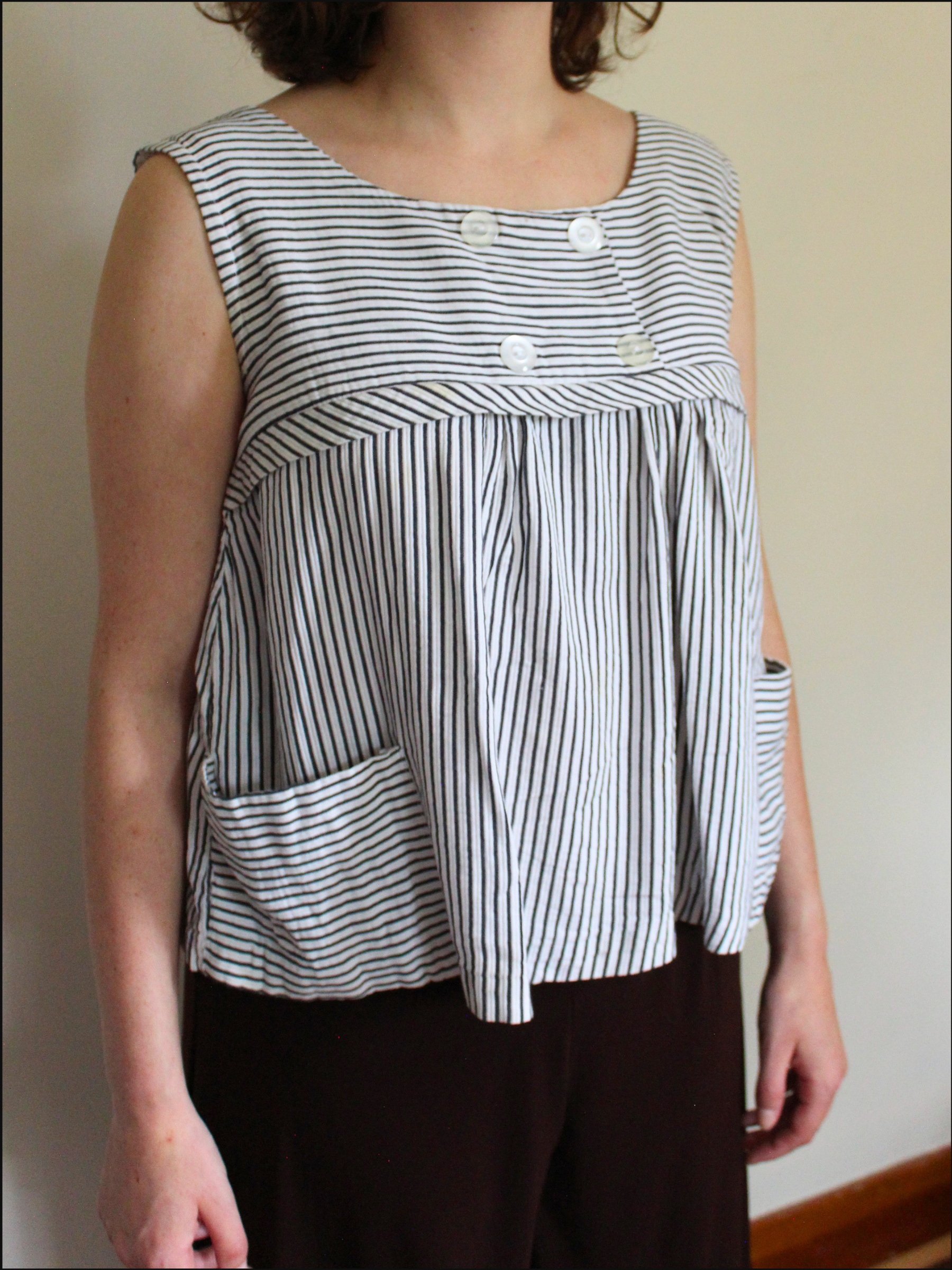 Striped Sailor Tank — M