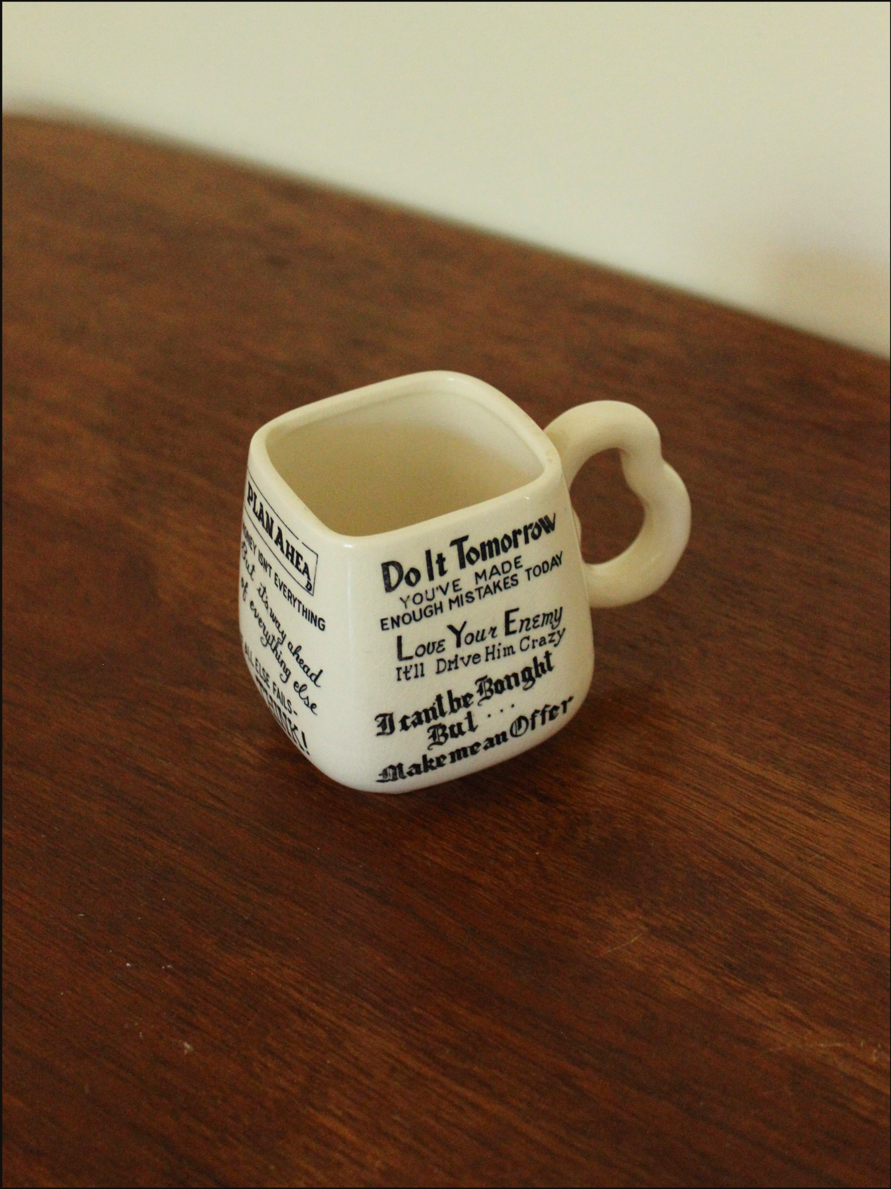 Novelty Slogan Mug