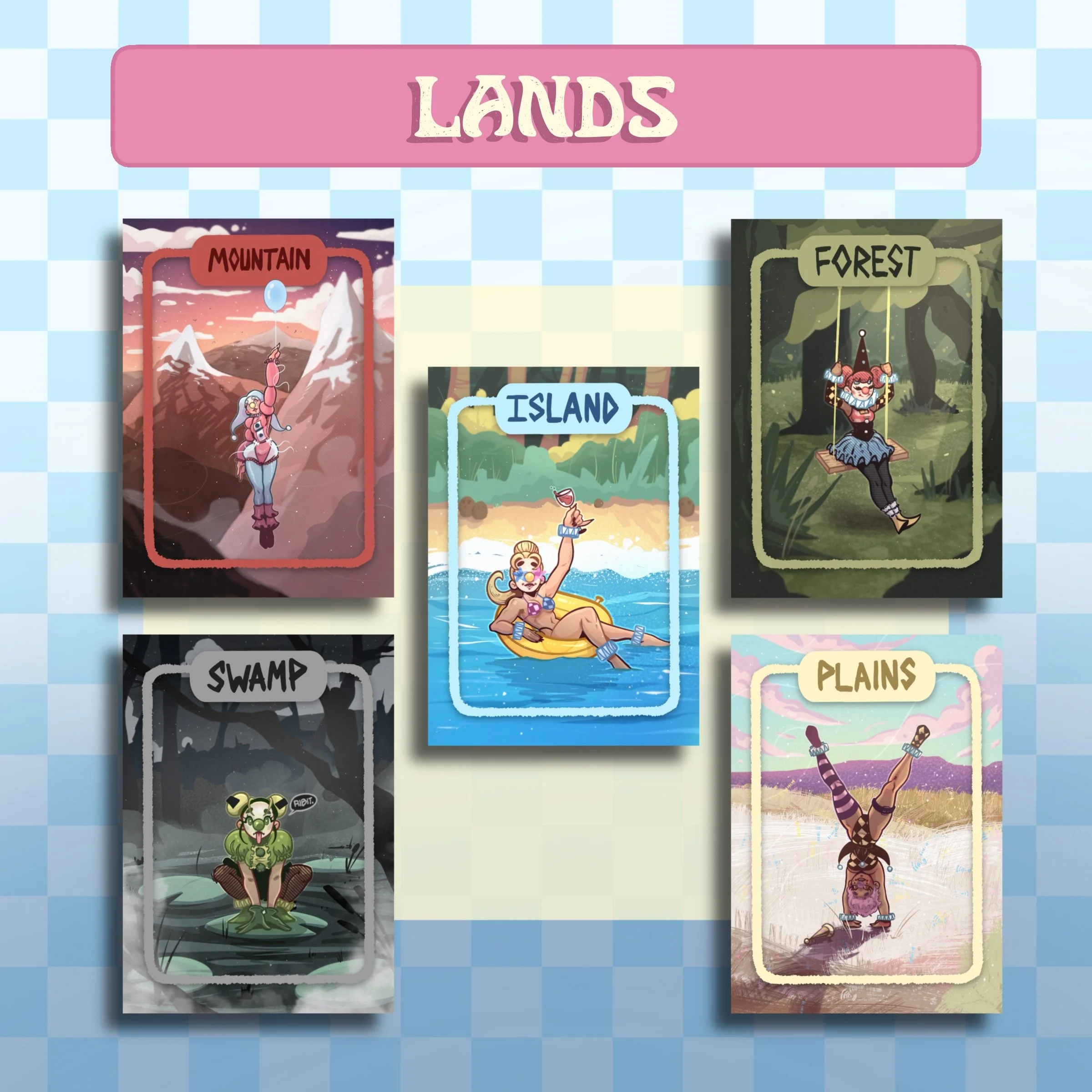 Lands Card Pack