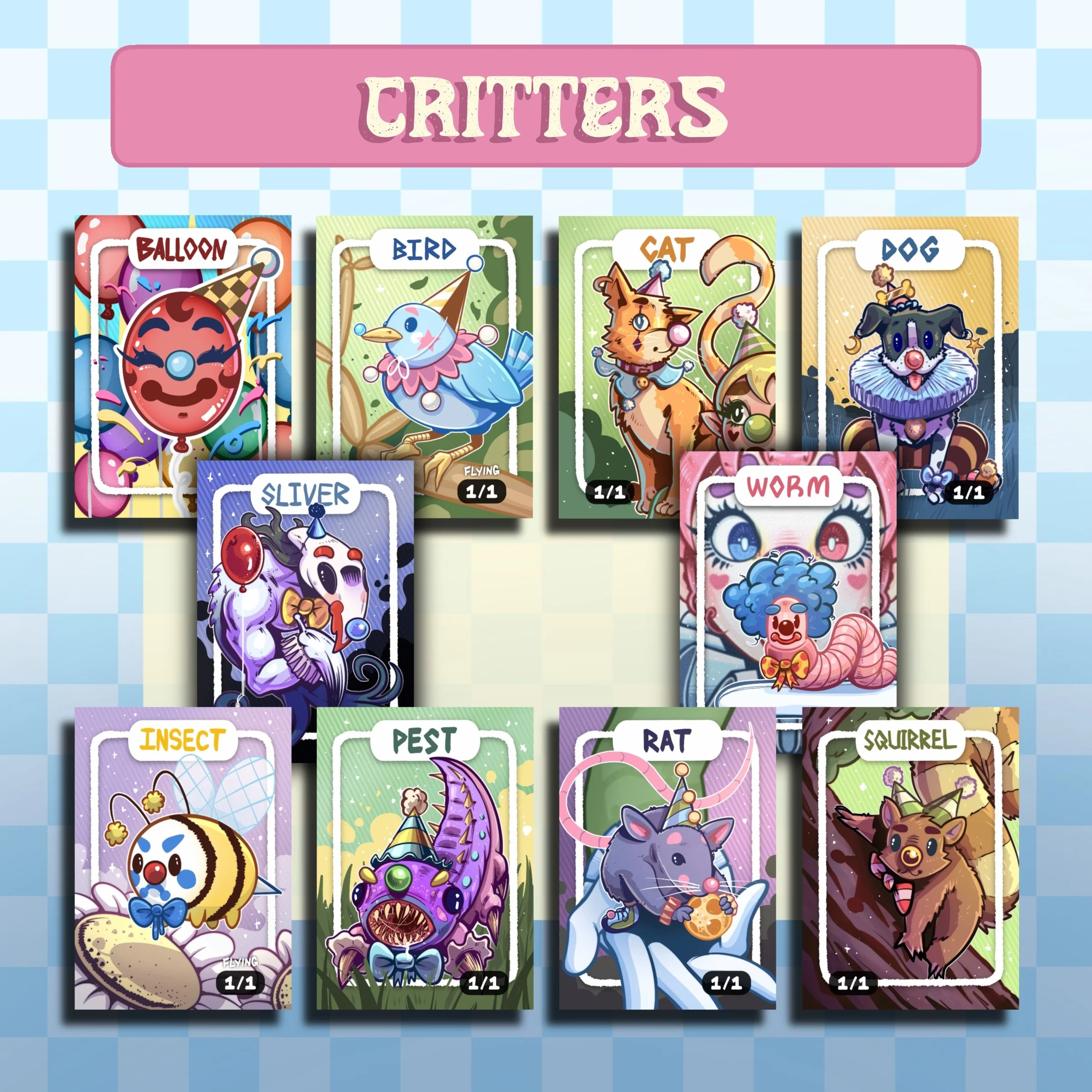 Critters Card Pack