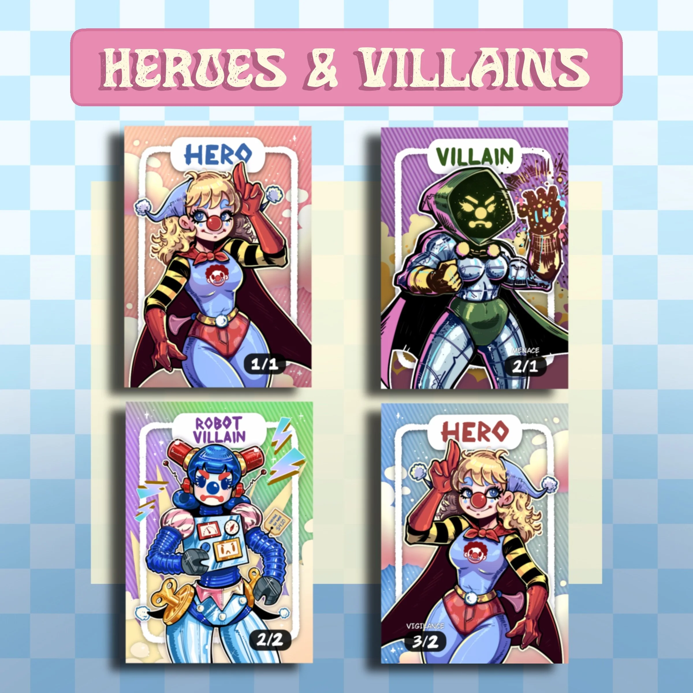 Heroes and Villains Card Pack