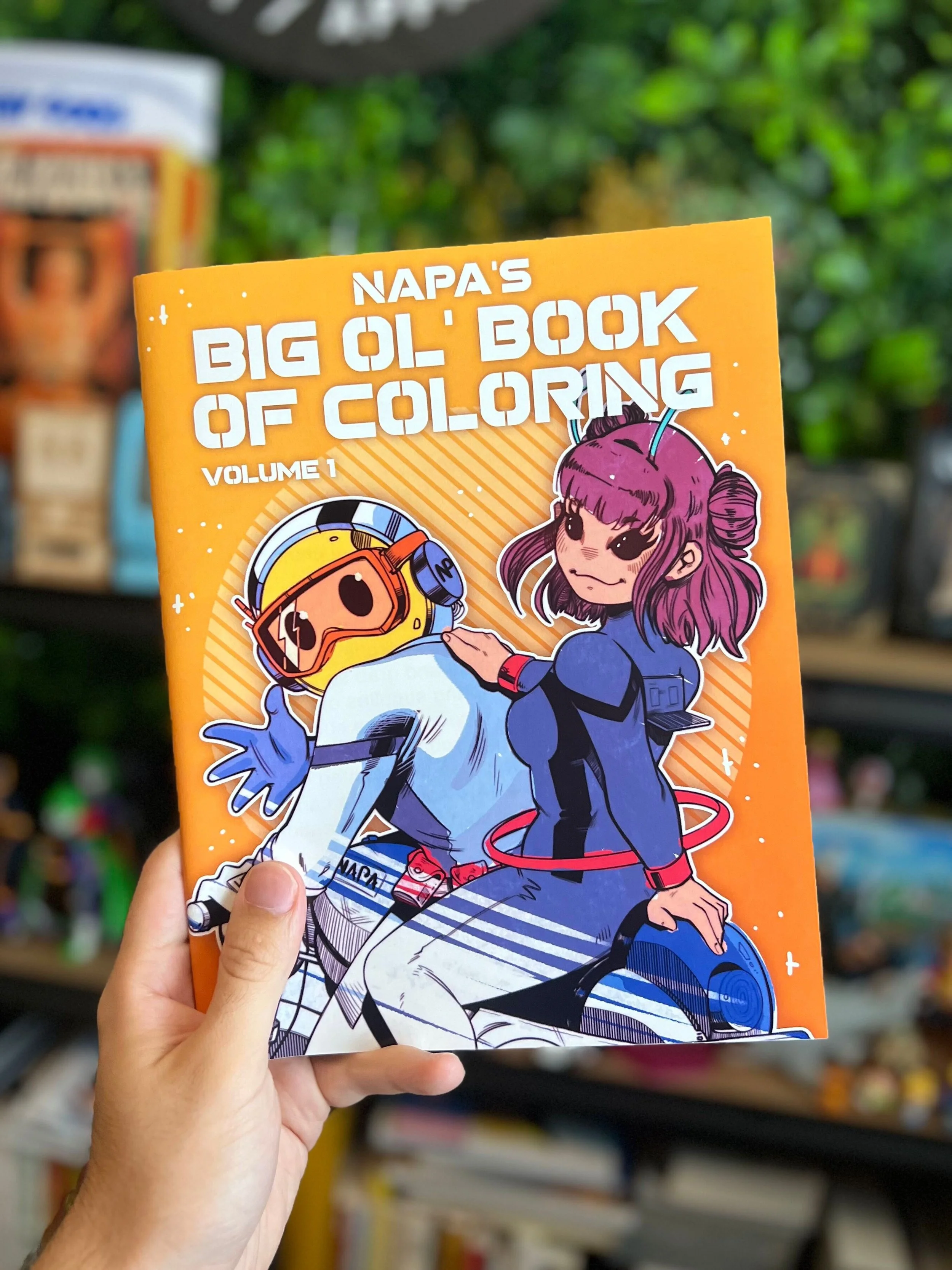 NAPA's BIG OL BOOK OF COLORING