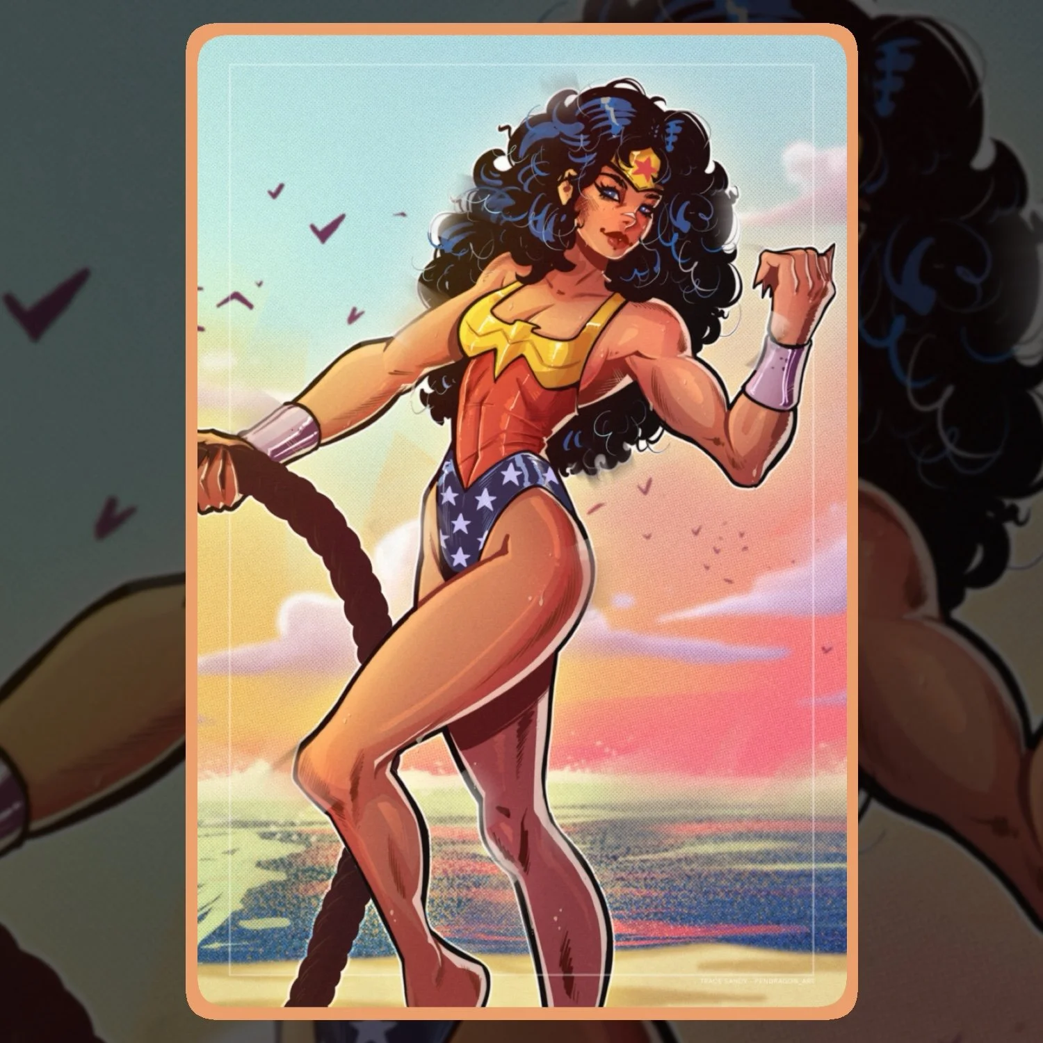 Wonder Woman Gym Fit